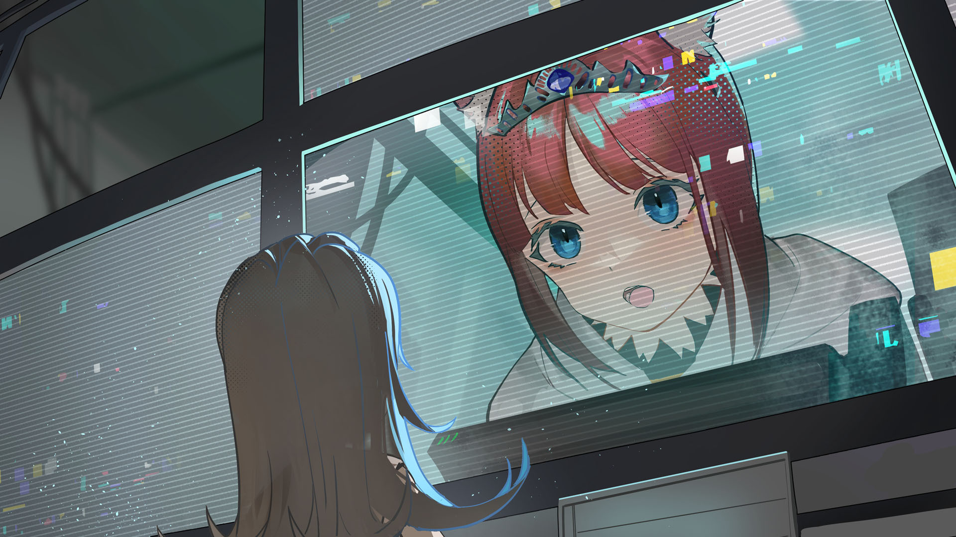 艾莉絲在遊戲中的實際遊玩畫面。