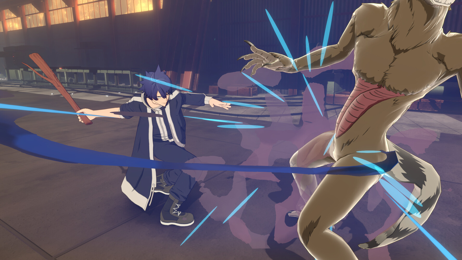 遊戲中的劇情對話場景