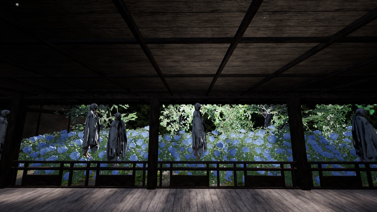《影之迴廊 2 雨之四葩》遊戲截圖。