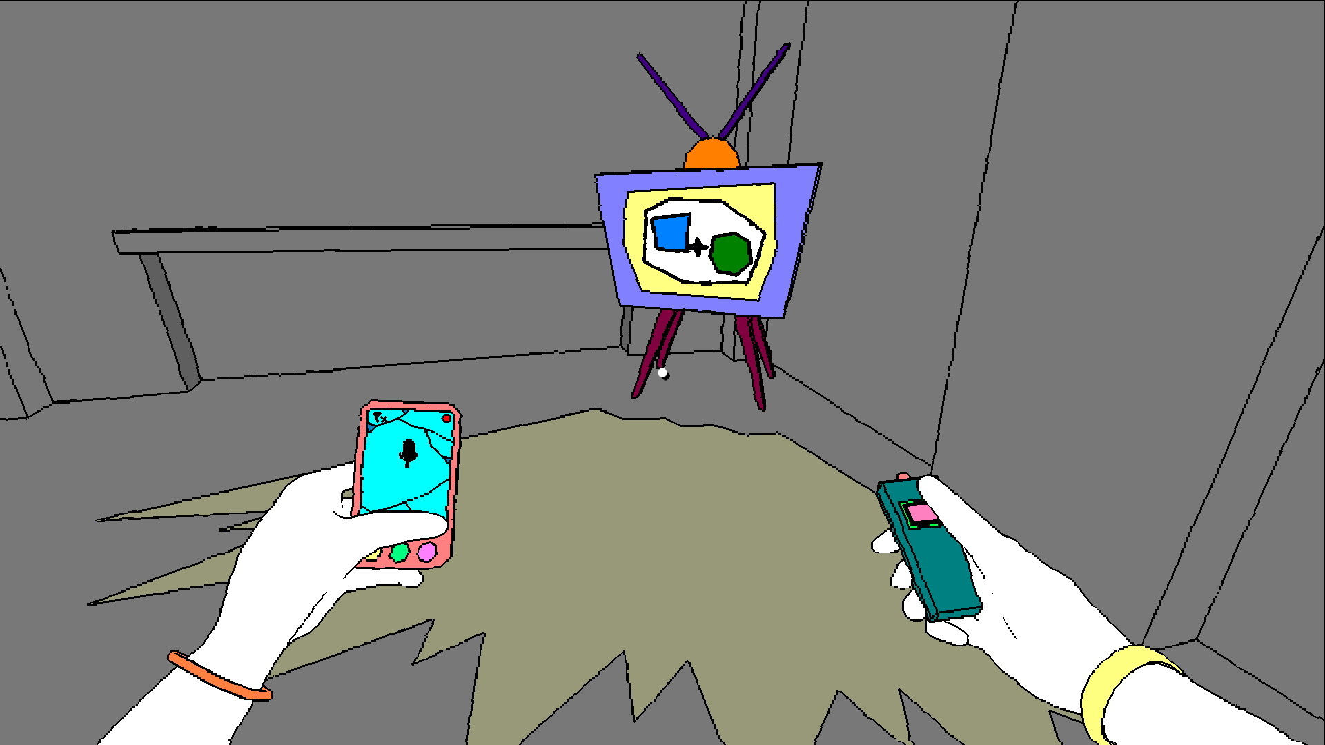 光影與色彩的運用營造出詭譎的氛圍