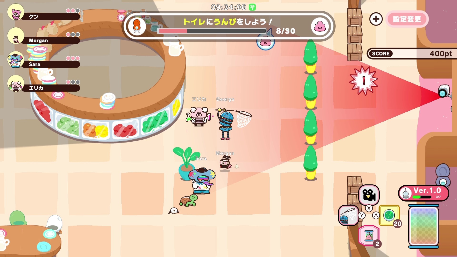 遊戲中可愛的動物囚犯角色