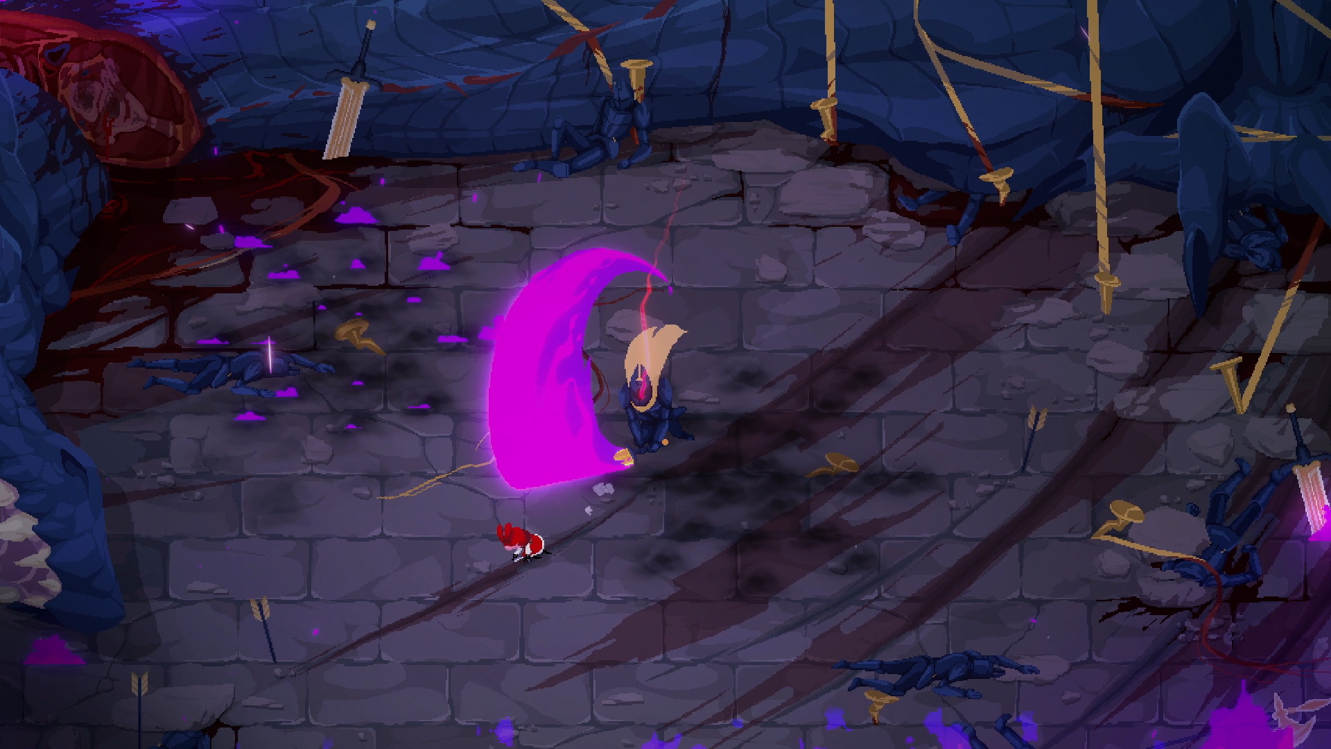 精緻的像素美術描繪出壯闊的場景