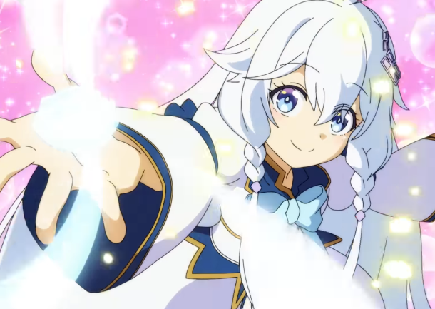 艾倫施展物質創造的魔法。