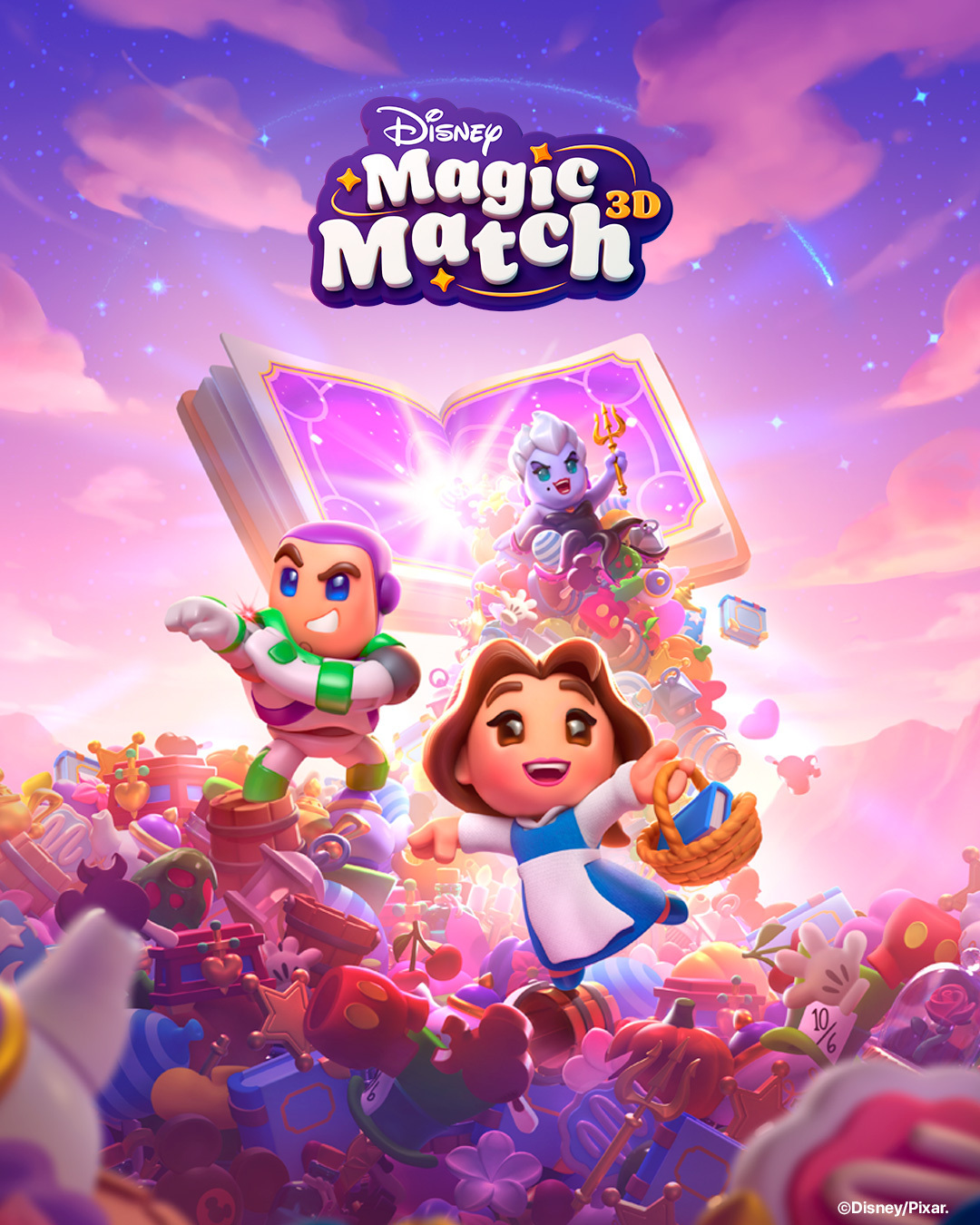 遊戲中出現的《阿拉丁》神燈與《玩具總動員》胡迪的靴子