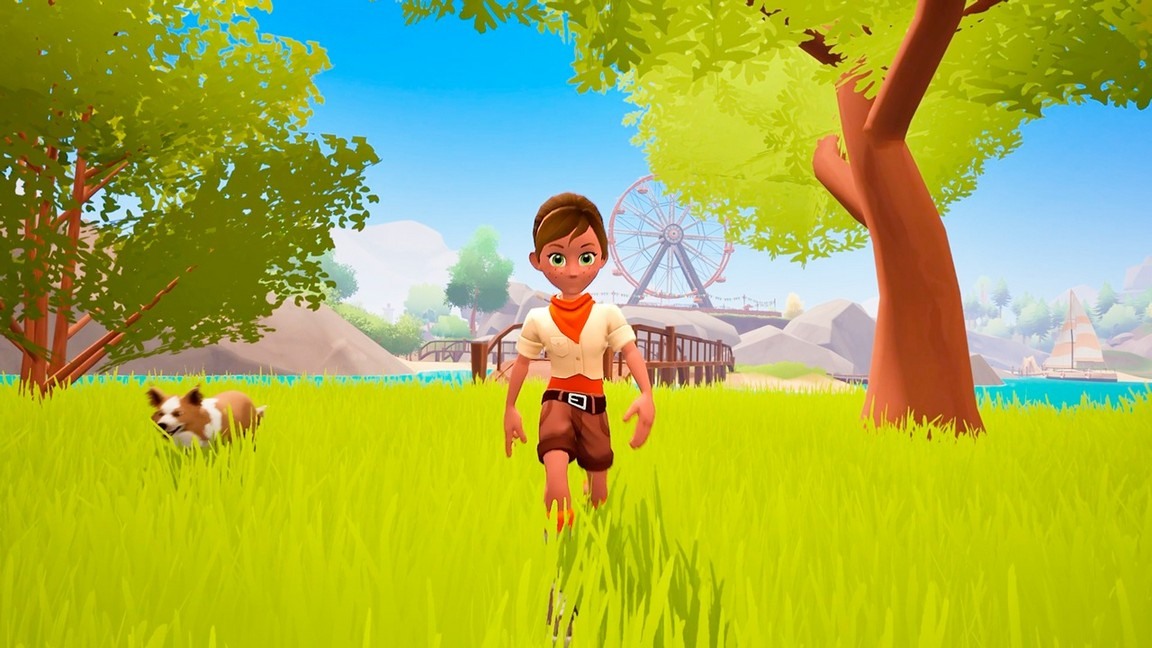 露營場中可以發現可愛的野生動物。