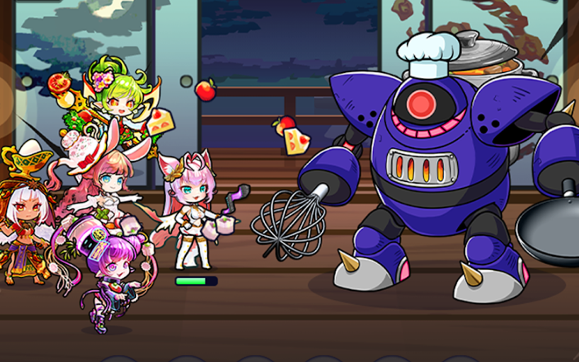 玩家將在美食魔境中展開冒險，培育獨具特色的少女們。