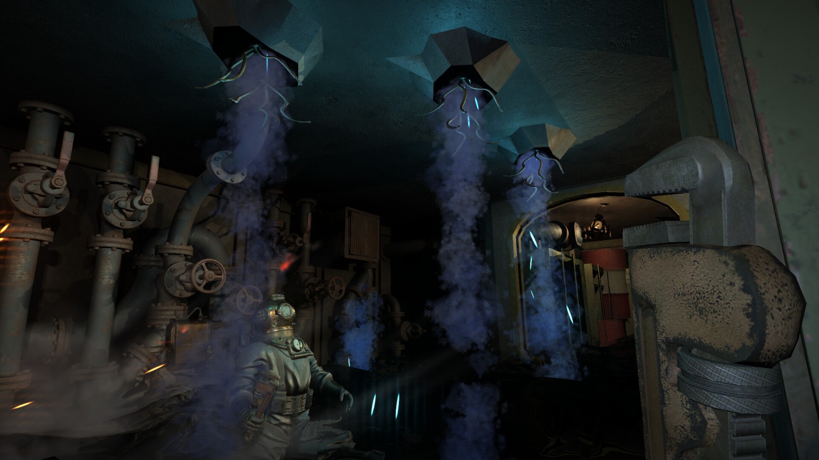 船員需要即時修復受損的船艙