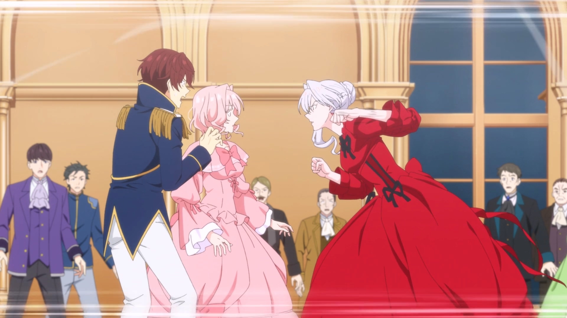 忍無可忍的史卡蕾特決定提出最後的要求,痛毆在場的所有人。