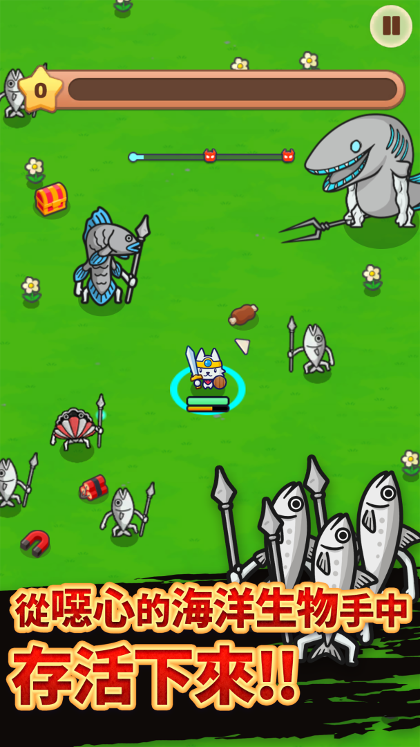 玩家可以施放華麗的技能來擊退敵人。