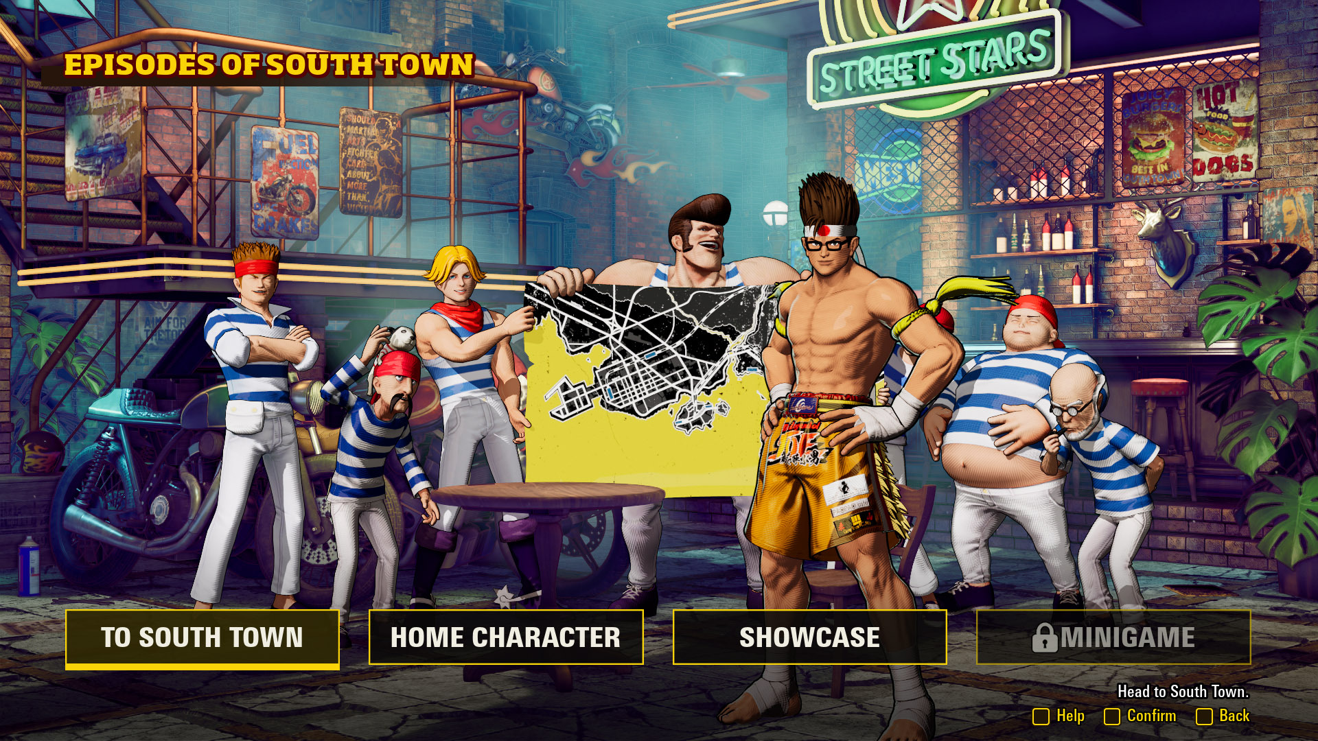 東丈的專屬街機模式劇情畫面