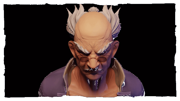 神秘的大師角色