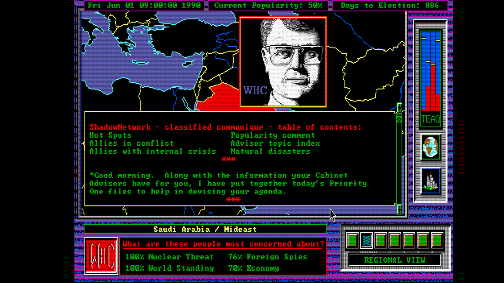 經典策略模擬新作!《影子總統》回歸Steam 政治地緣類型玩家必收