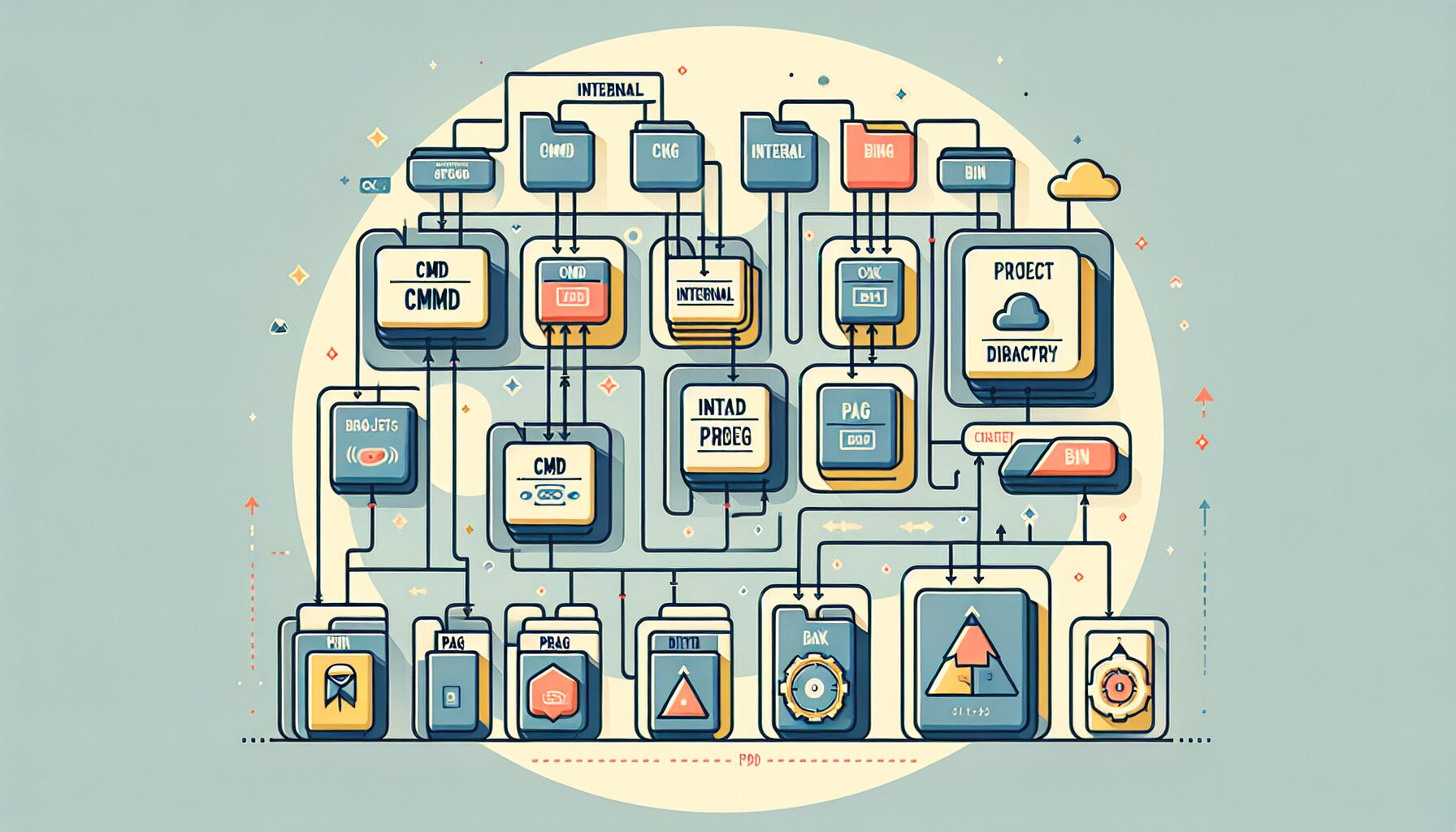 遵循社群標準的 Go 專案目錄範例