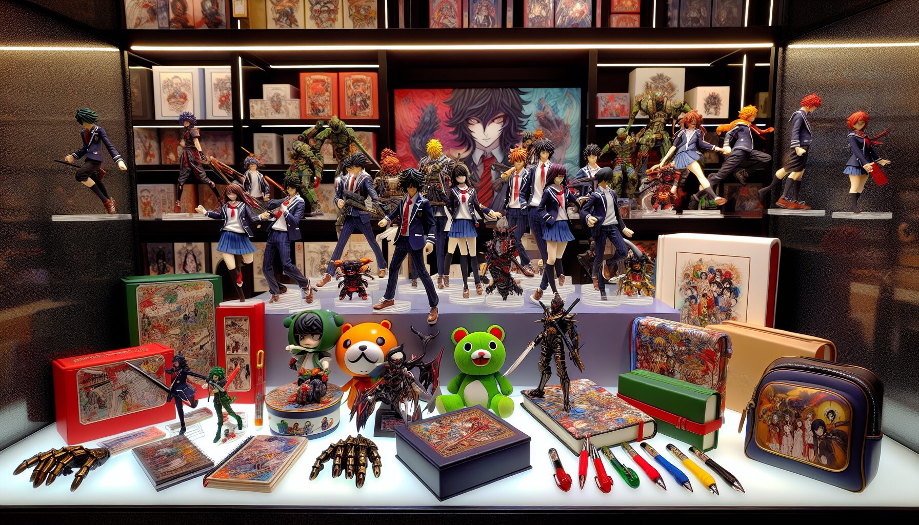 銀八老師&土方老師MH LOOK UP模型公仔實體照