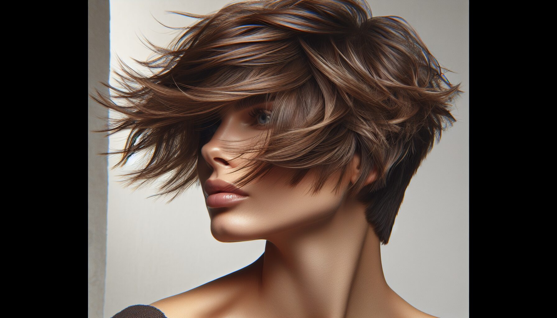 高層次感剪裁細節示意