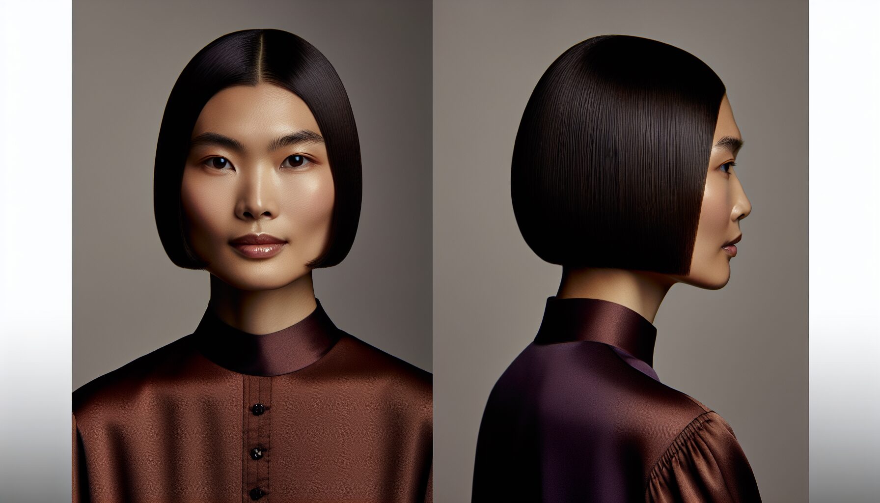 俐落一刀切短髮（Blunt Cut）