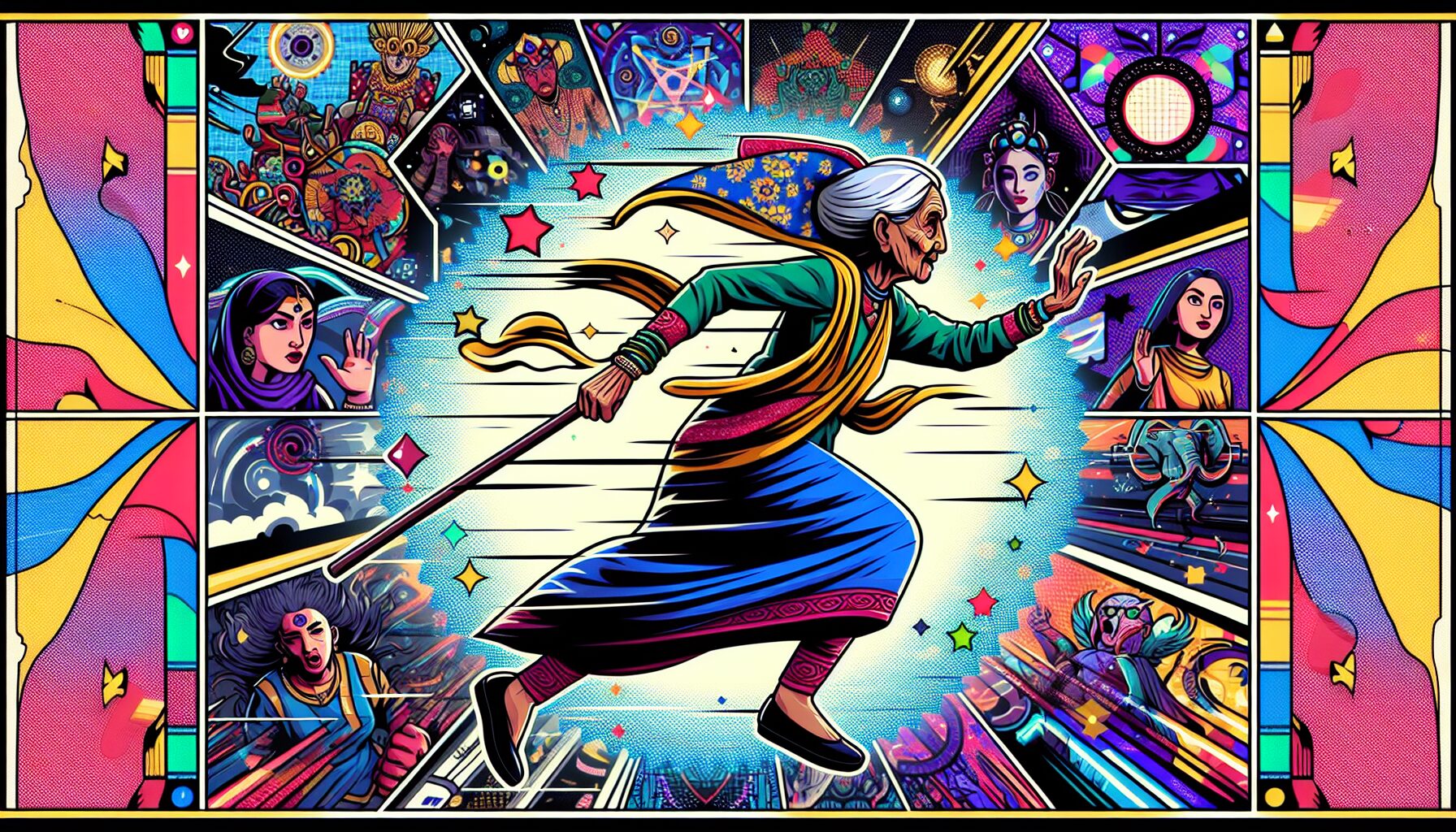 遊戲中高速婆婆角色圖