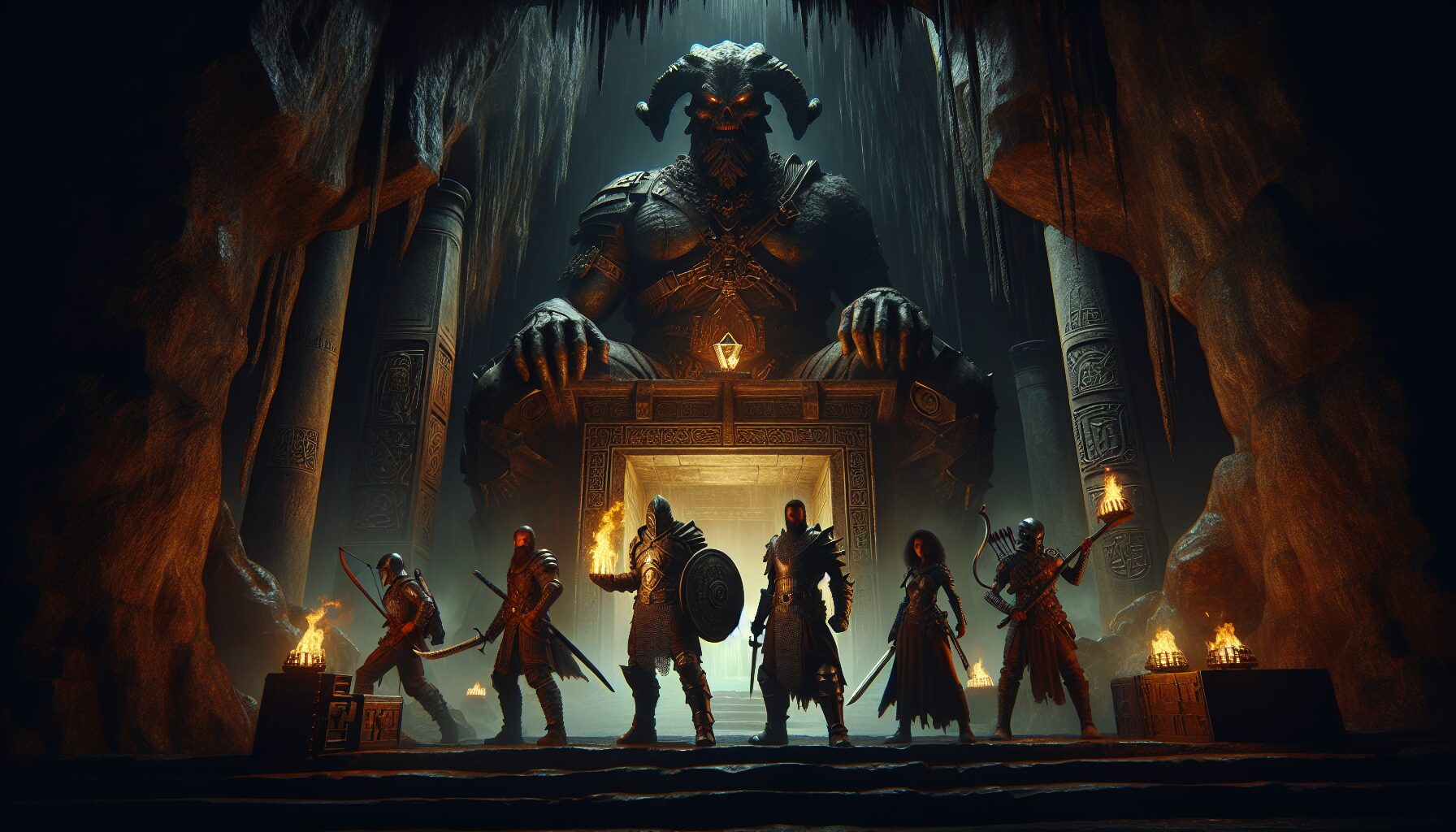 新舊煉獄狂潮模式差異圖示,左為經典模式右為混沌版