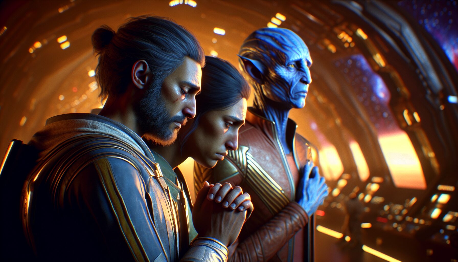 星爵、葛摩菈與涅布拉情感糾葛劇照