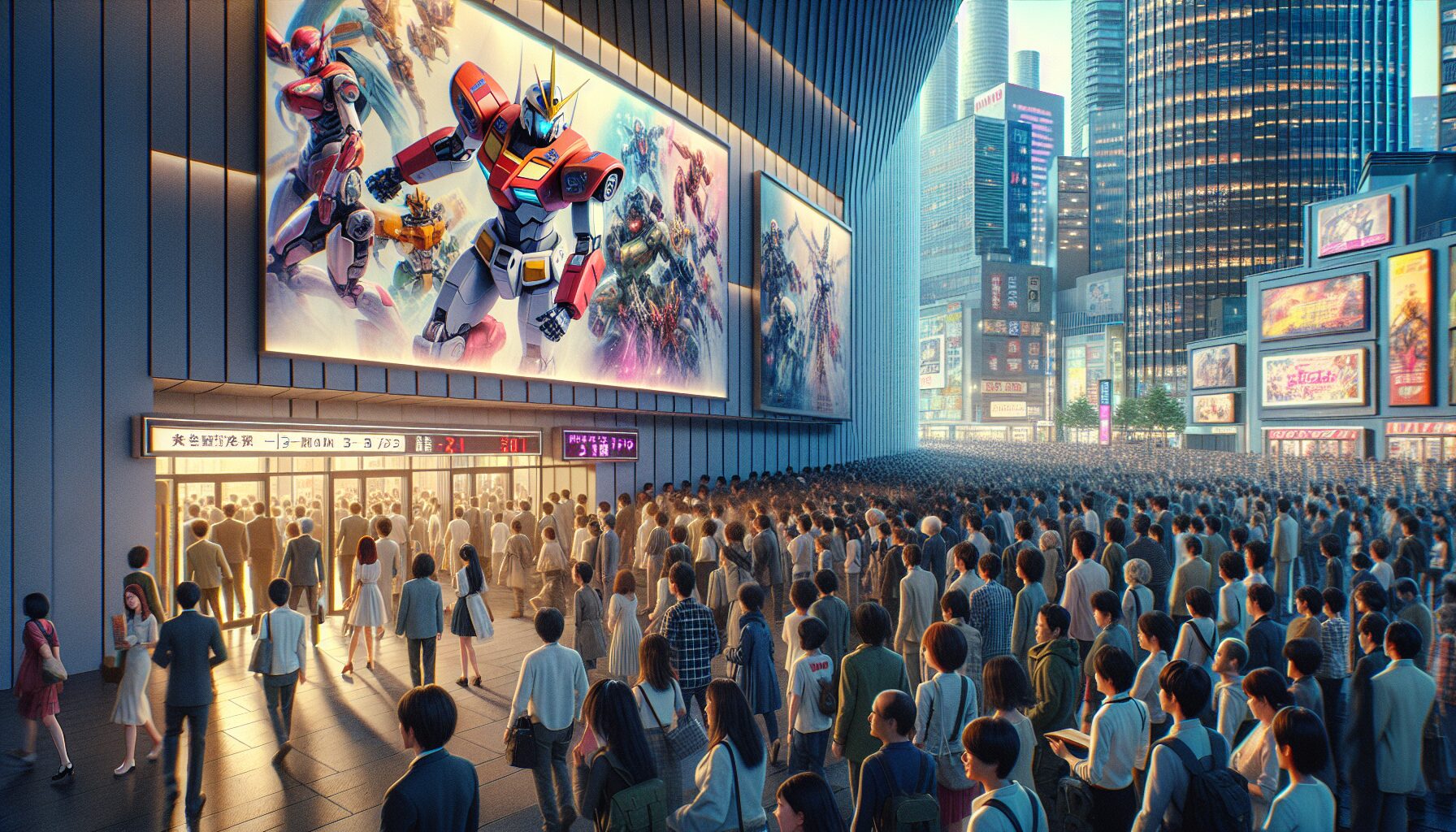 SEED FREEDOM日本首映人氣爆棚現場