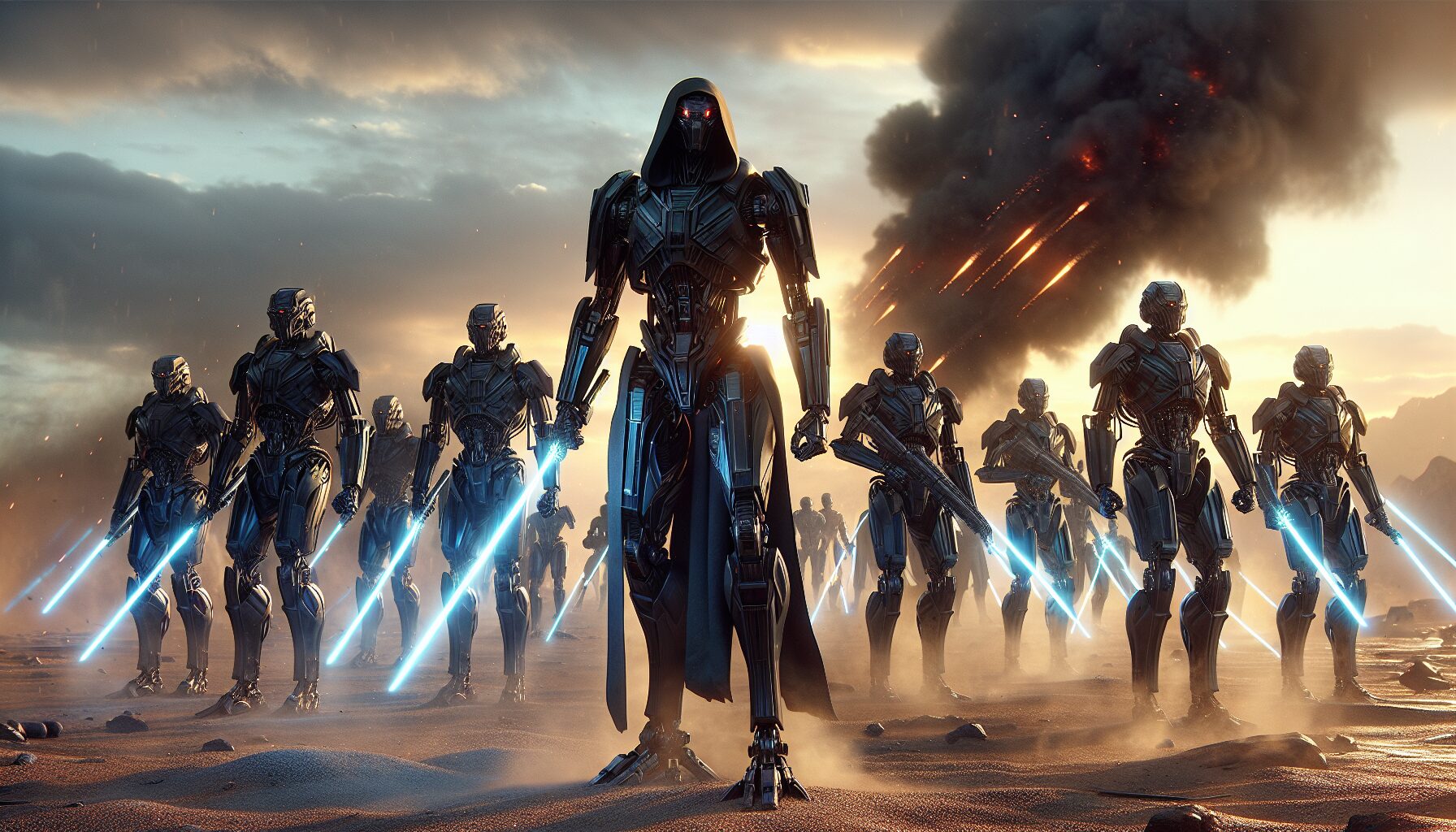 黑騎士小隊Foundation敵方機體集體出擊