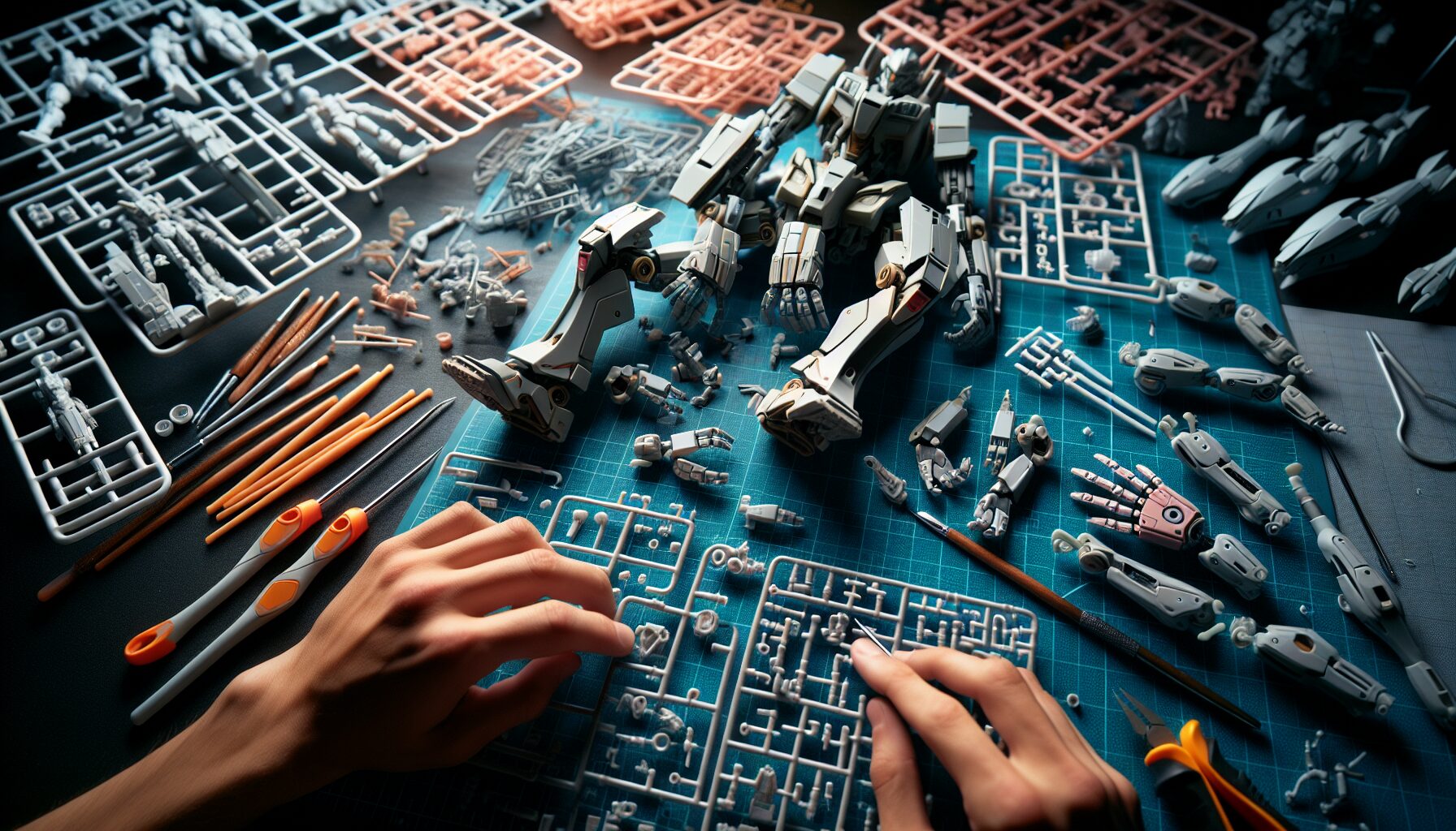 SEED FREEDOM主力HG 1/144模型展示