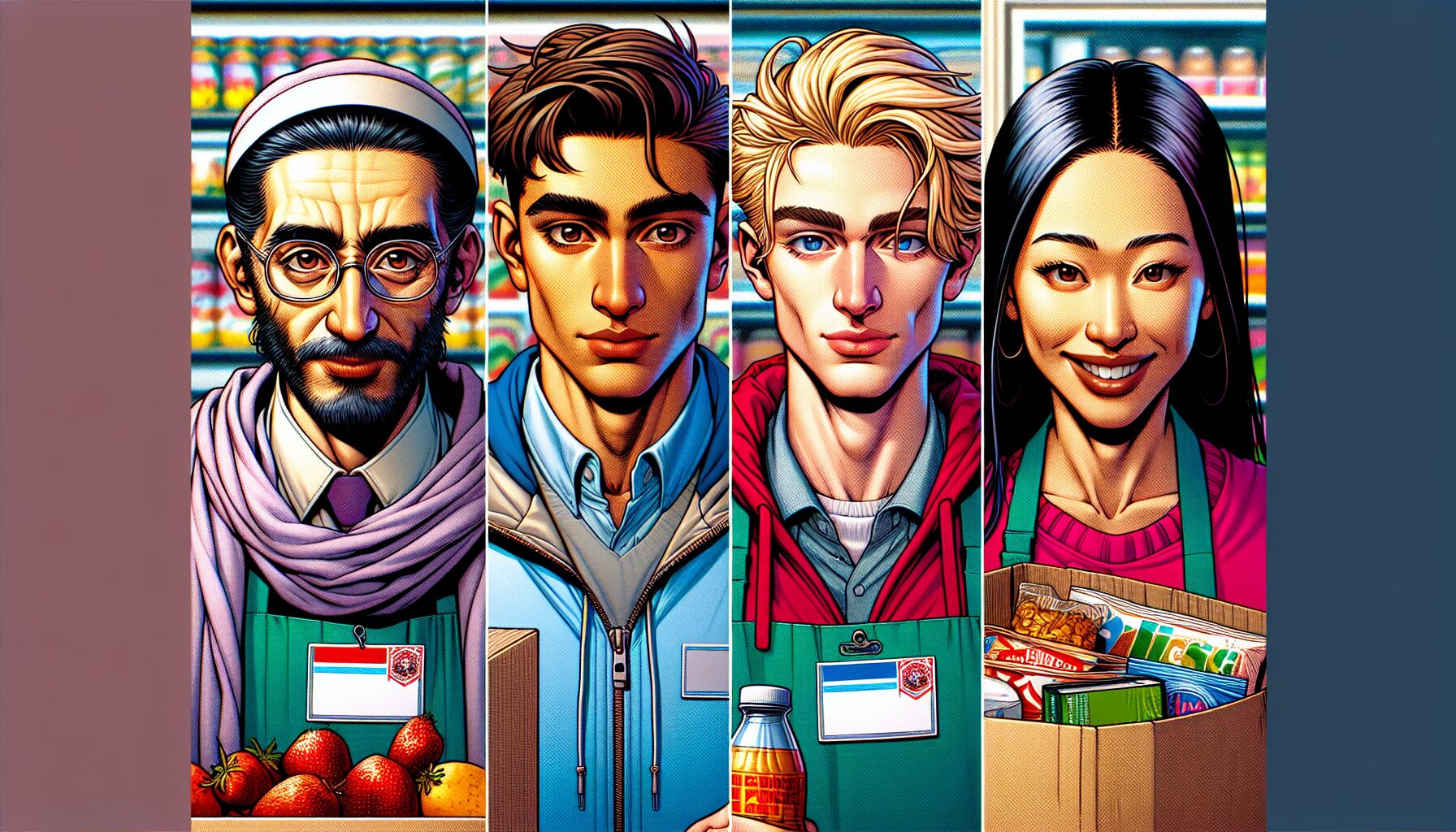 坂本商店核心成員合照,展現羈絆