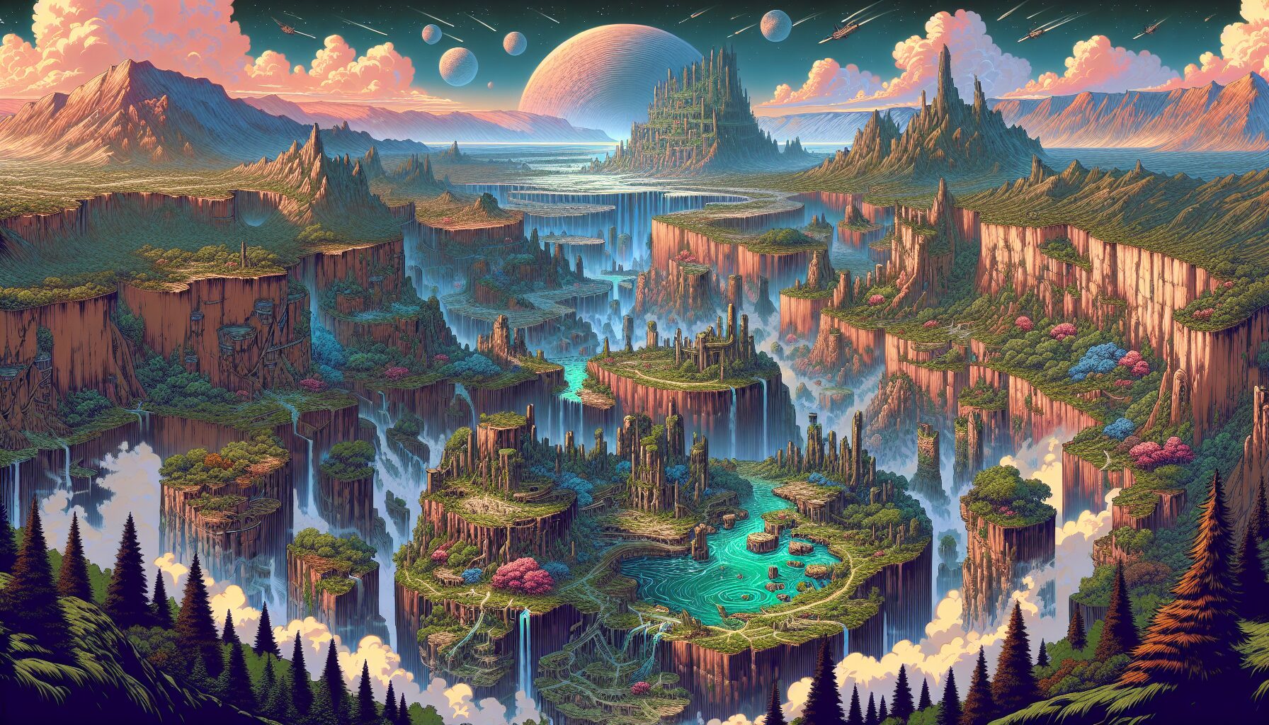 地表新開啟的巨坑、洞窟系統與生活生態