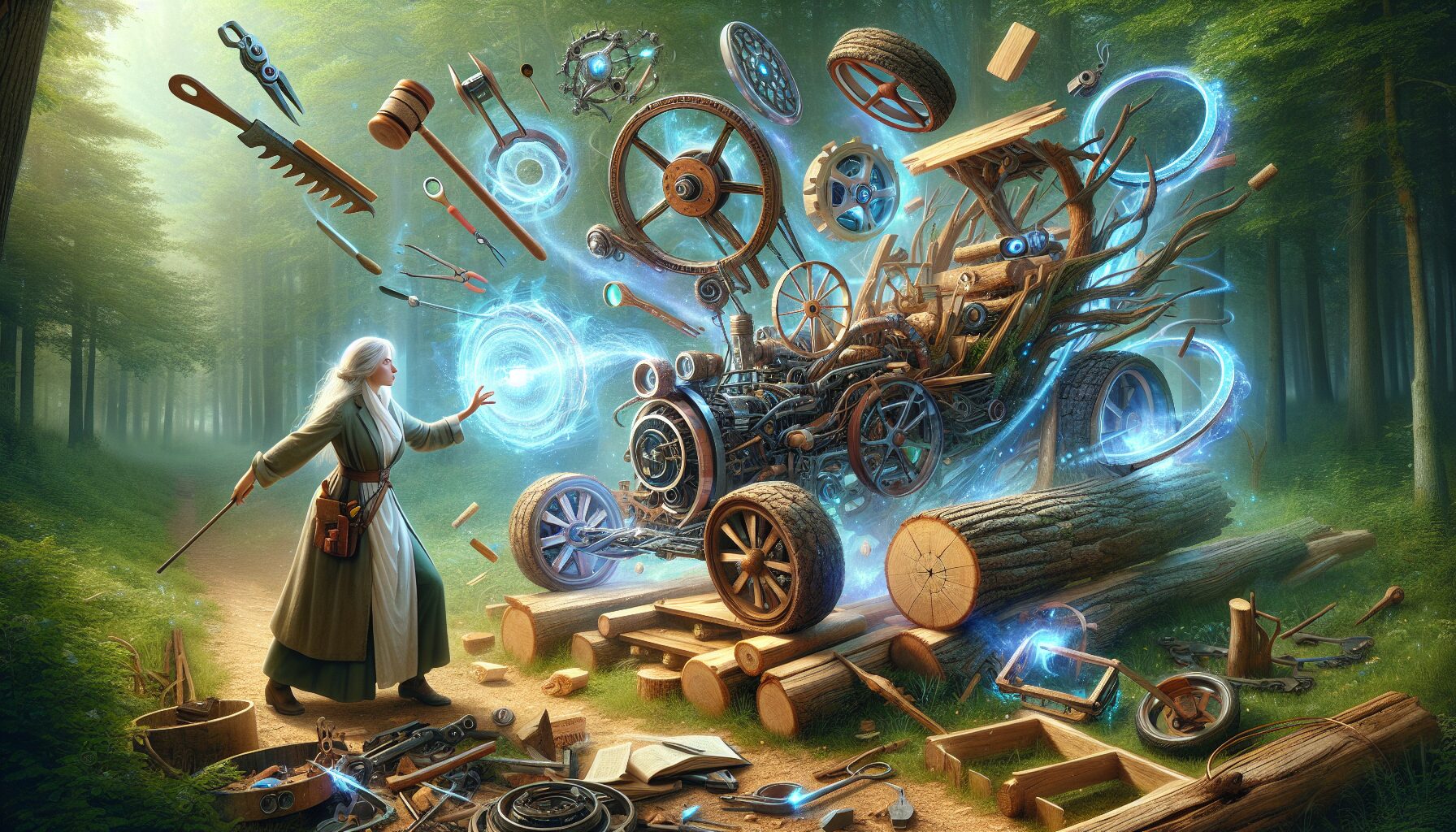 餘料建造多樣組合:武器盾牌箭矢實例