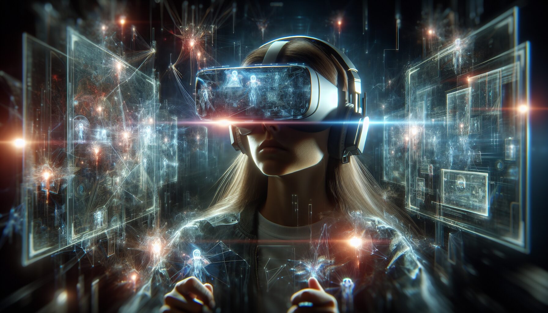 《香格里拉開拓異境》漫畫宣傳插圖 三人組合影