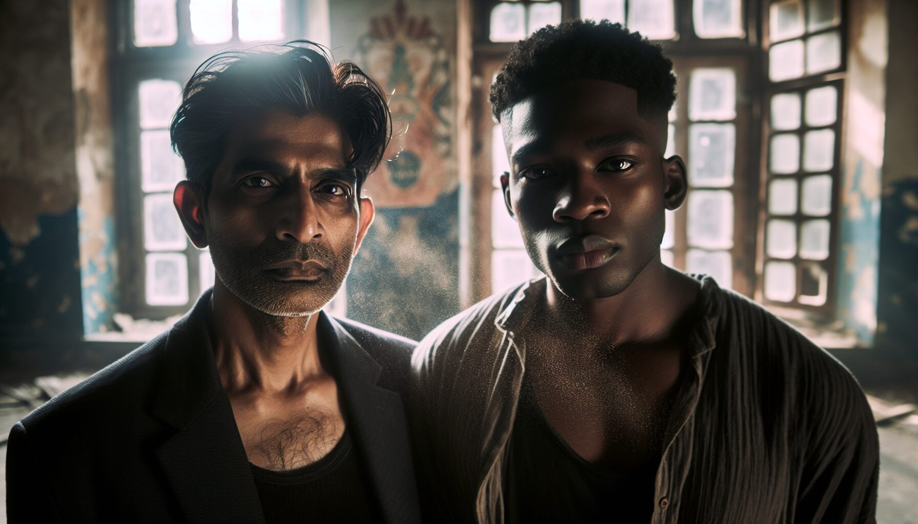 HBO《最後生還者》影集劇照,展現喬爾和艾莉的冒險旅程。