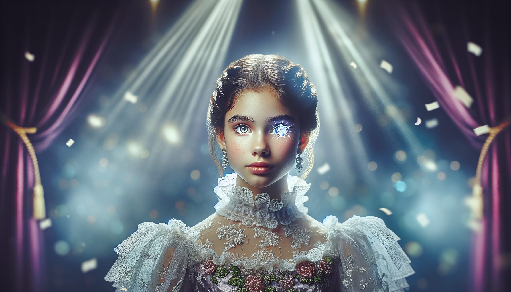 星野愛舞台上的笑顏與標誌性星芒雙眼,帶給粉絲夢想