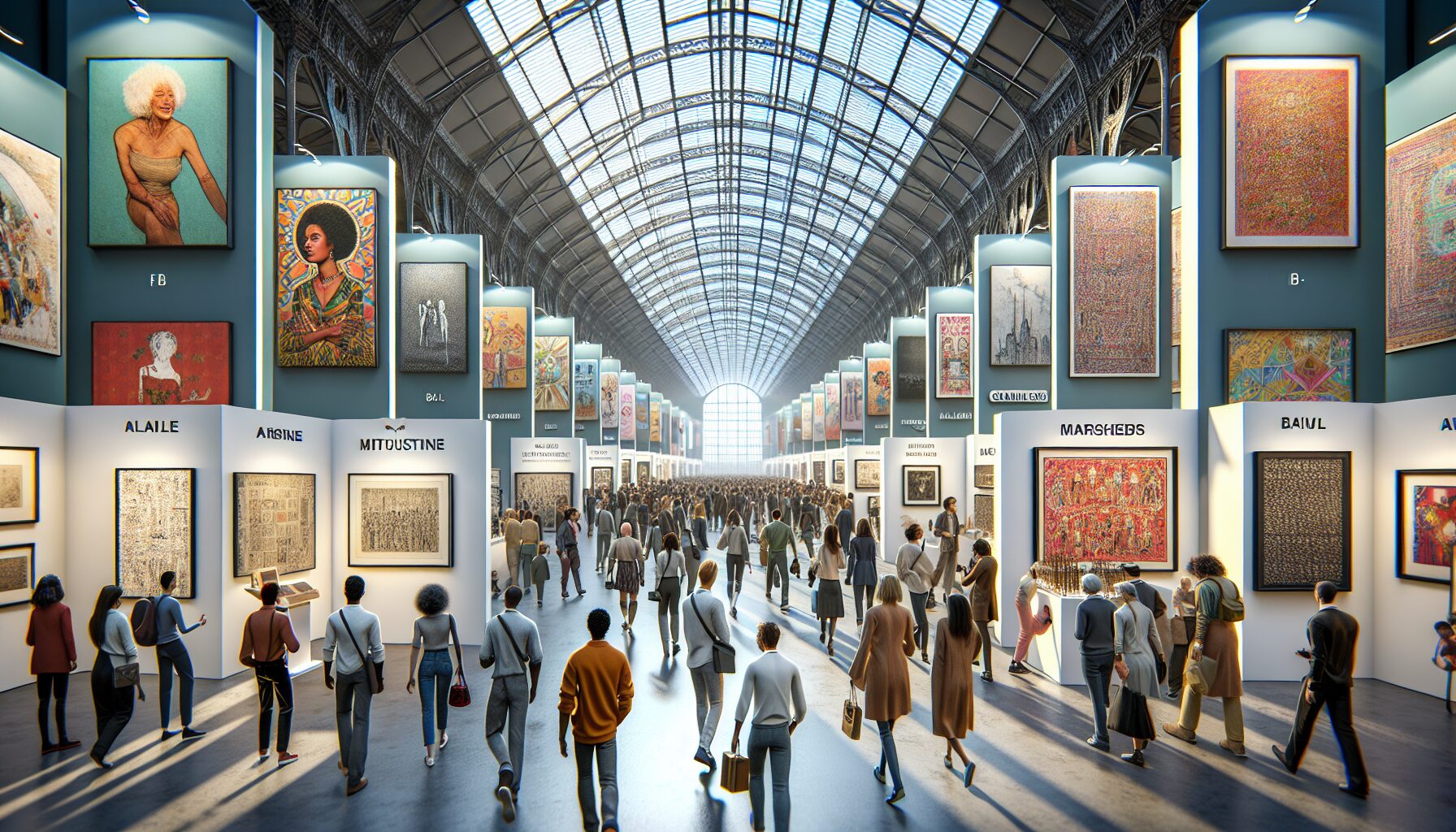 搖曳露營十周年展覽示意圖