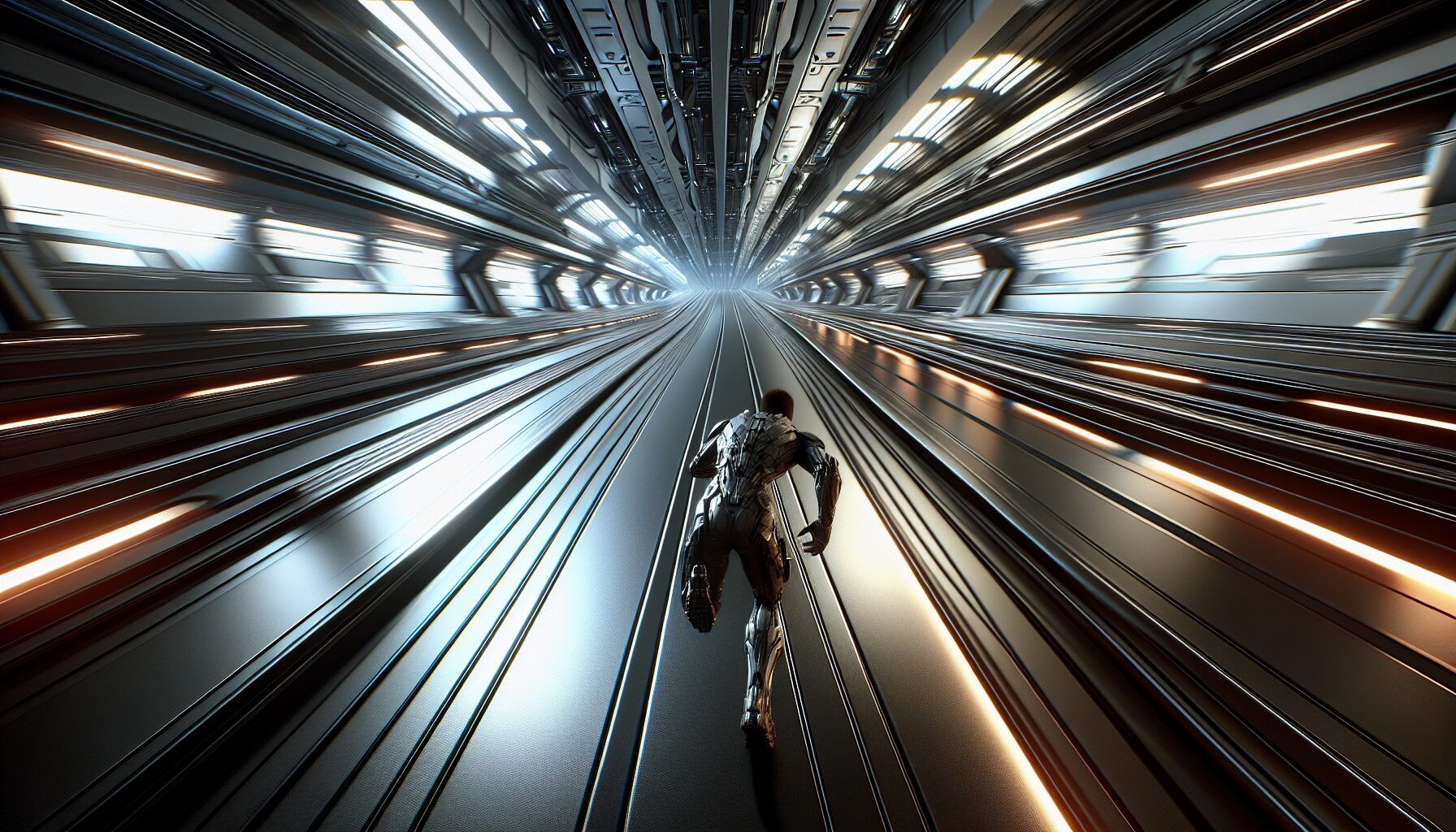 玩家角色進行蹬牆跳、下坡衝刺物理機制截圖