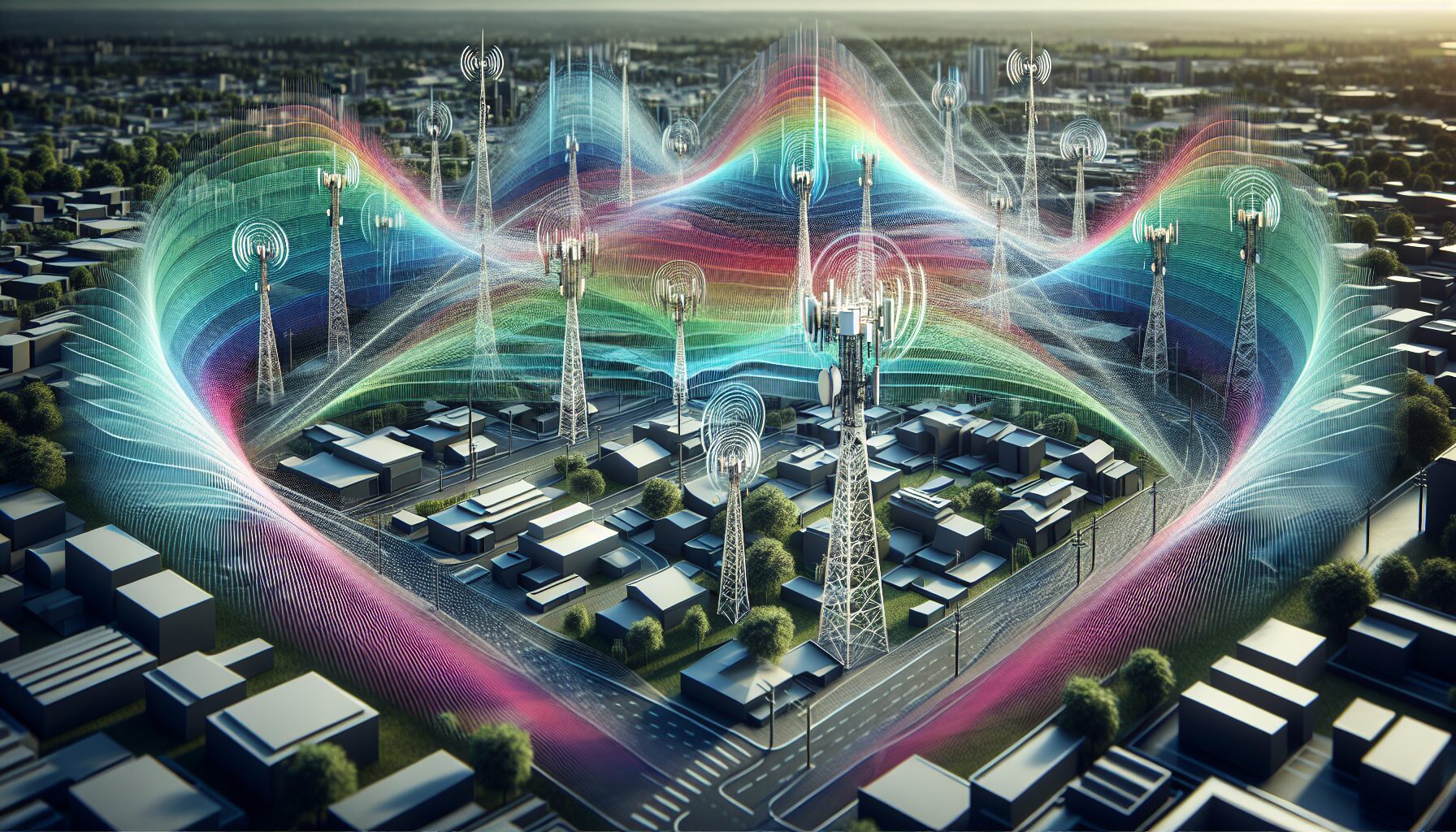 北美主要4G/5G頻段分佈圖示