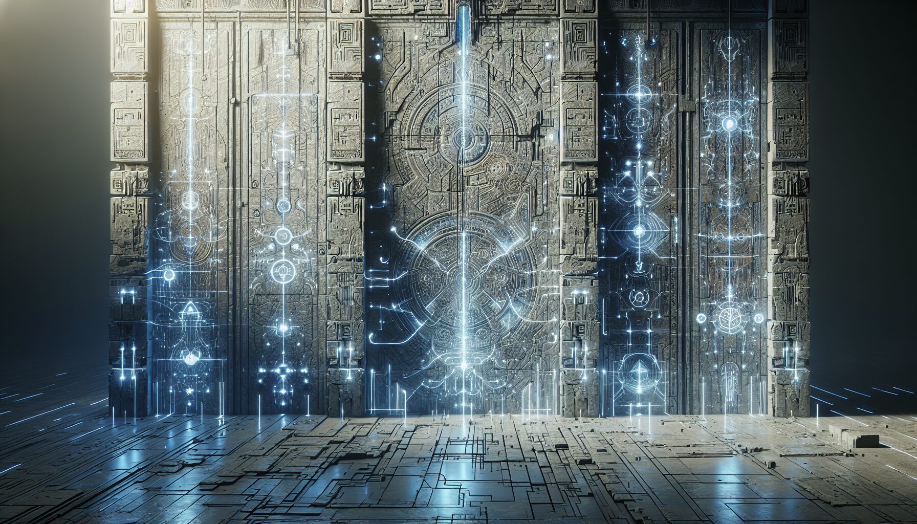 泰坦語符文與古奧術咒語對比圖