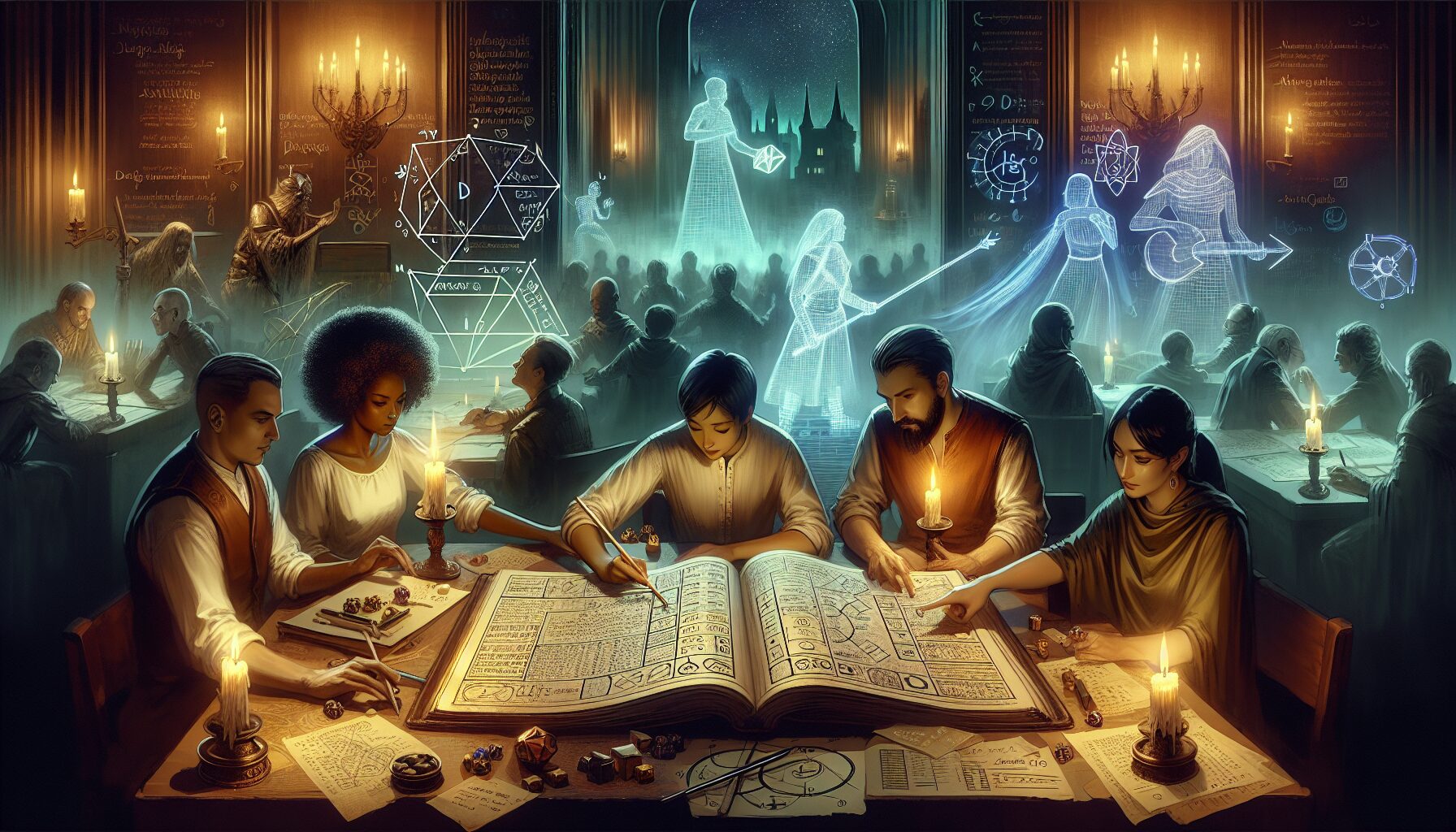 新版規則書的內頁排版展示