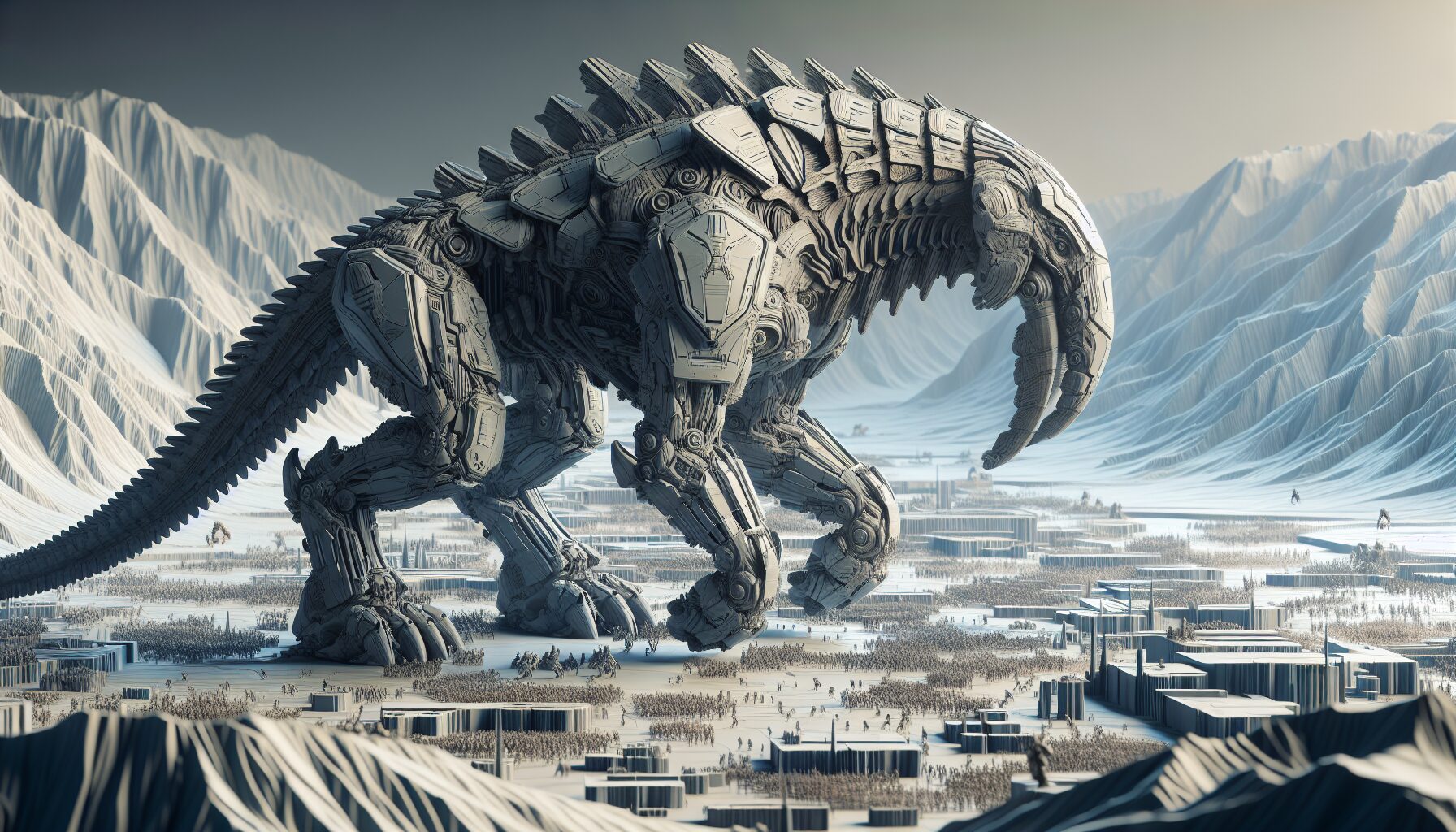 對比表格中的各巨人形態與其定位,車力巨人以矮小四足獨樹一格