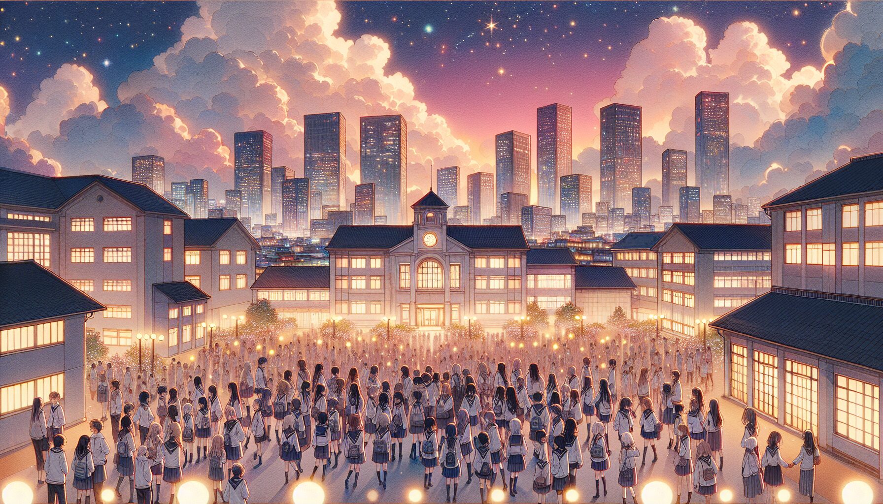 官方釋出電視動畫《蔚藍檔案 The Animation》視覺圖