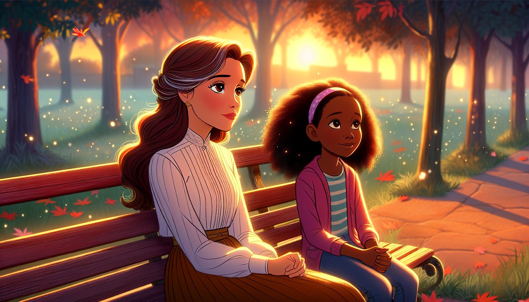 小魔女Doremi角色合照,展現友情溫暖氣氛