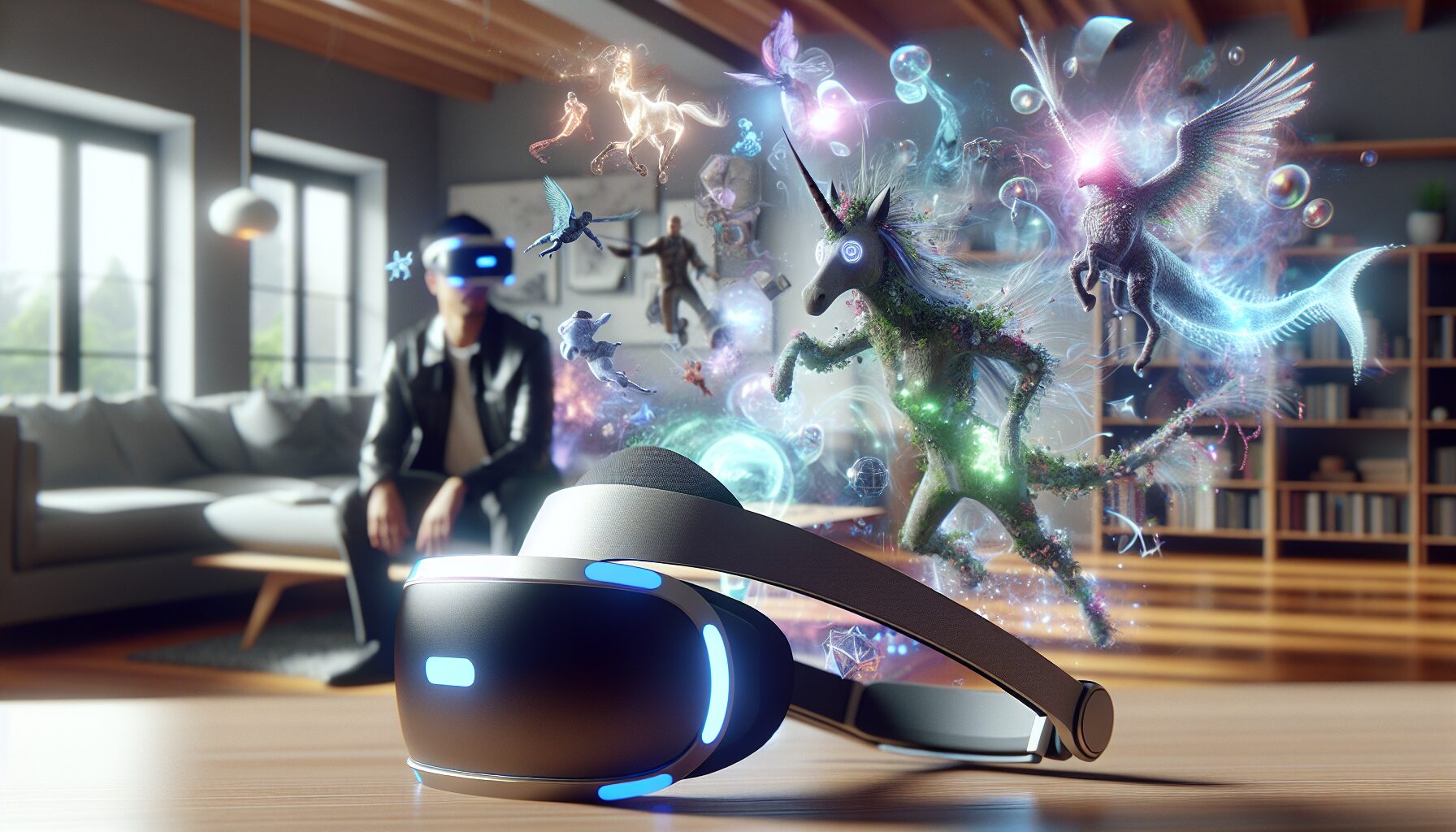 Quest 3混合實境重現Augma AR戰鬥場景