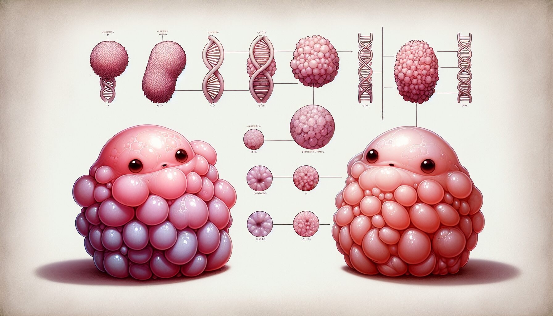 百變怪與夢幻(Mew)豐富粉絲圖解 — 粉紅色與藍色的色違配對巧合浮現