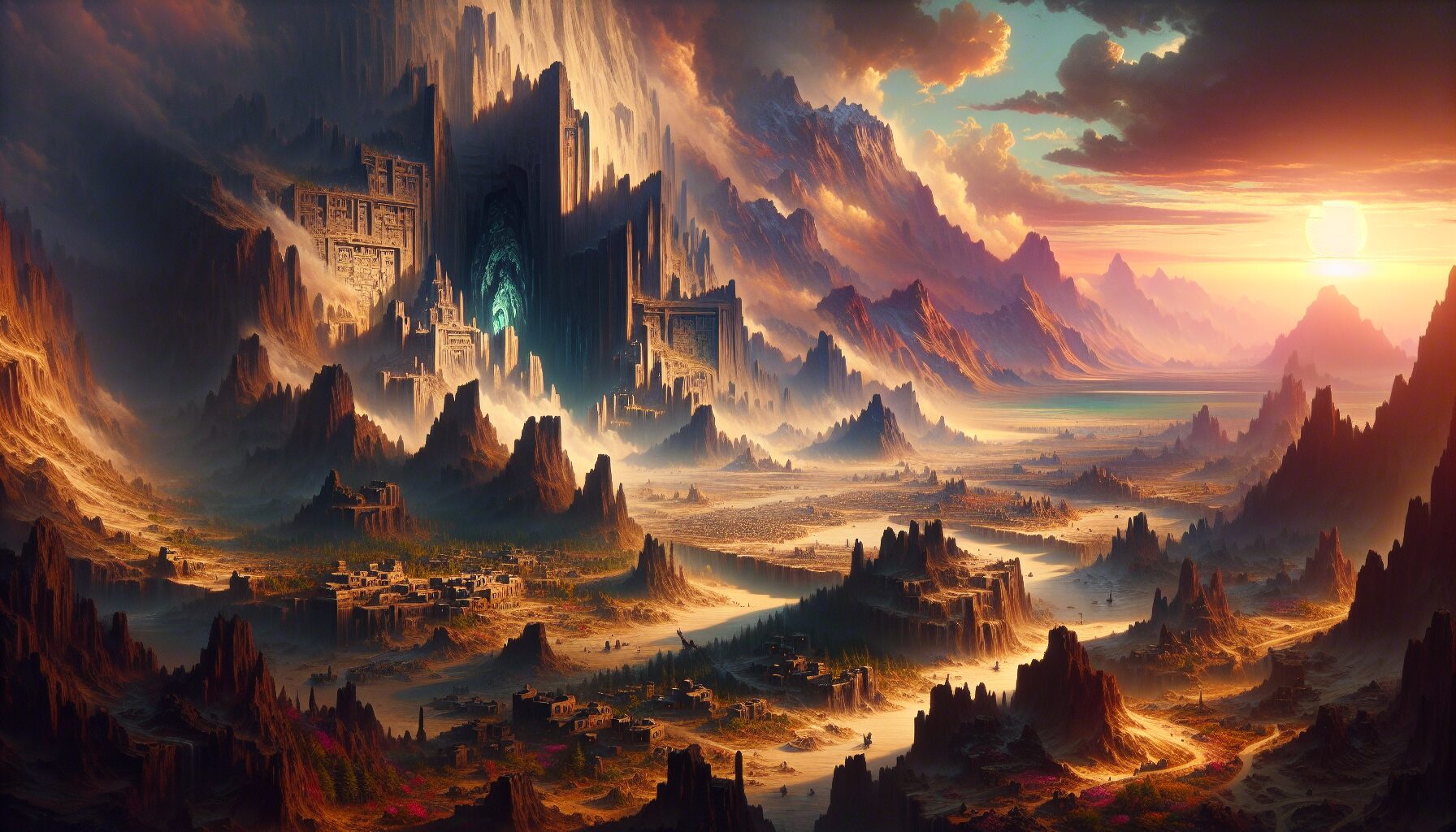 天地異變後海拉魯平原、深穴與洞窟探索場景