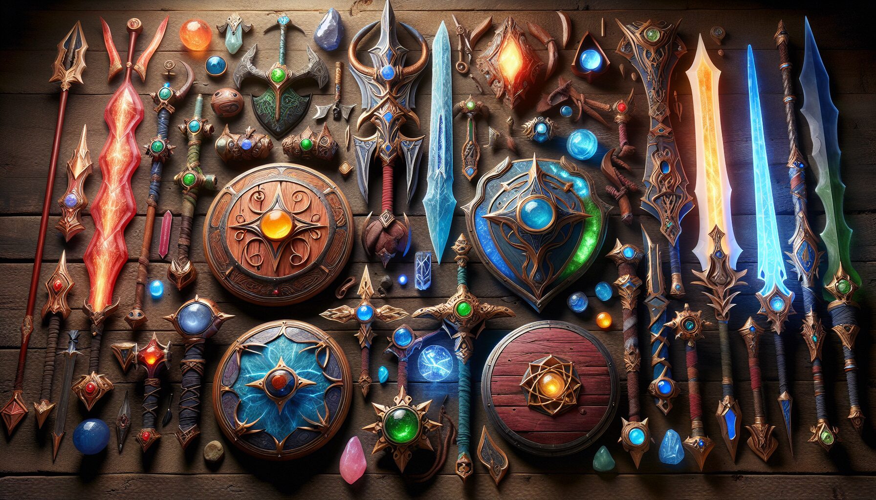 餘料建造系統,武器與材料自由融合實例