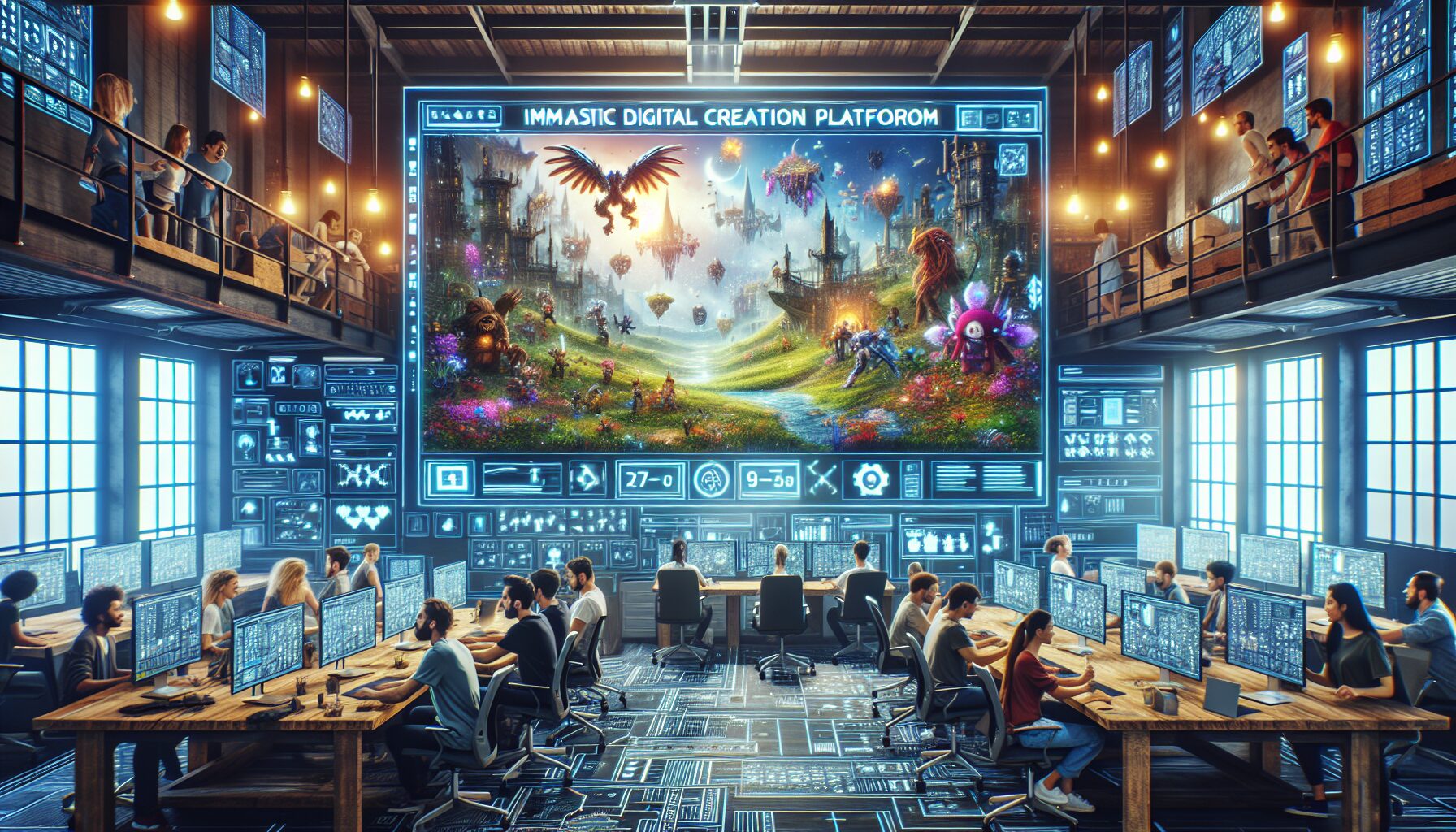 《楓之谷世界》UGC平台主畫面，玩家可自訂創世界內容