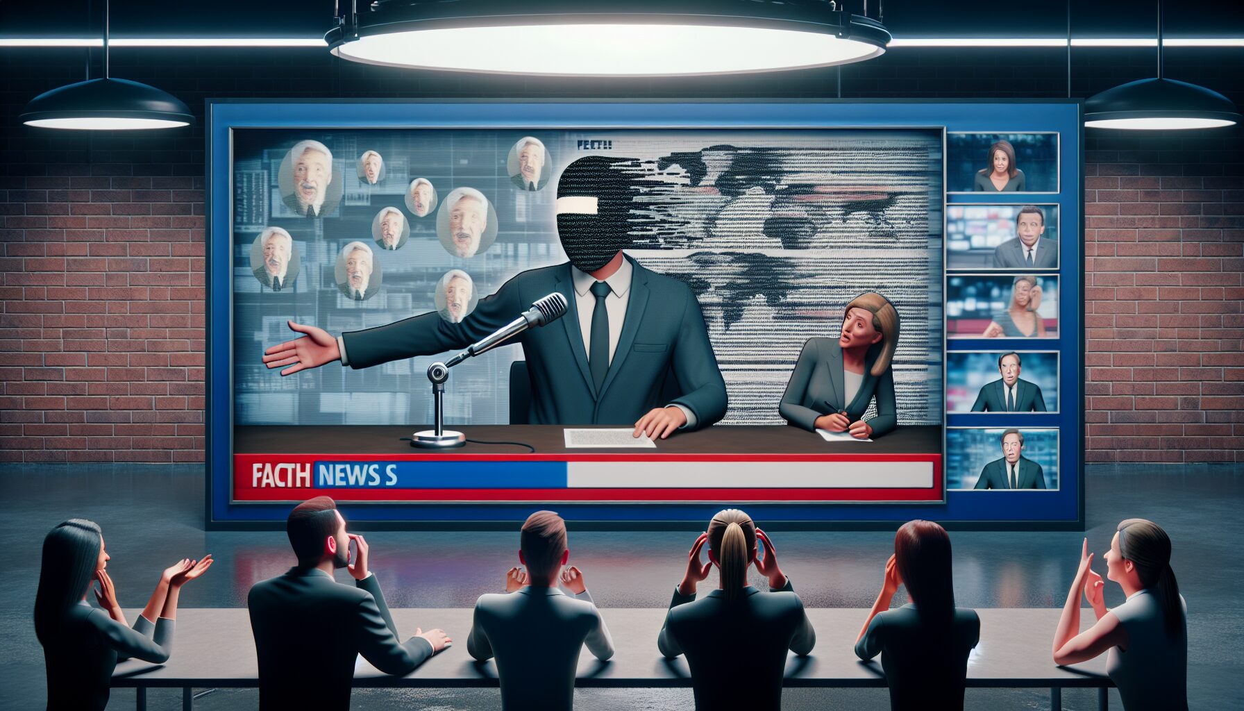 AI deepfake被用於假新聞和政治操弄的國際案例圖例