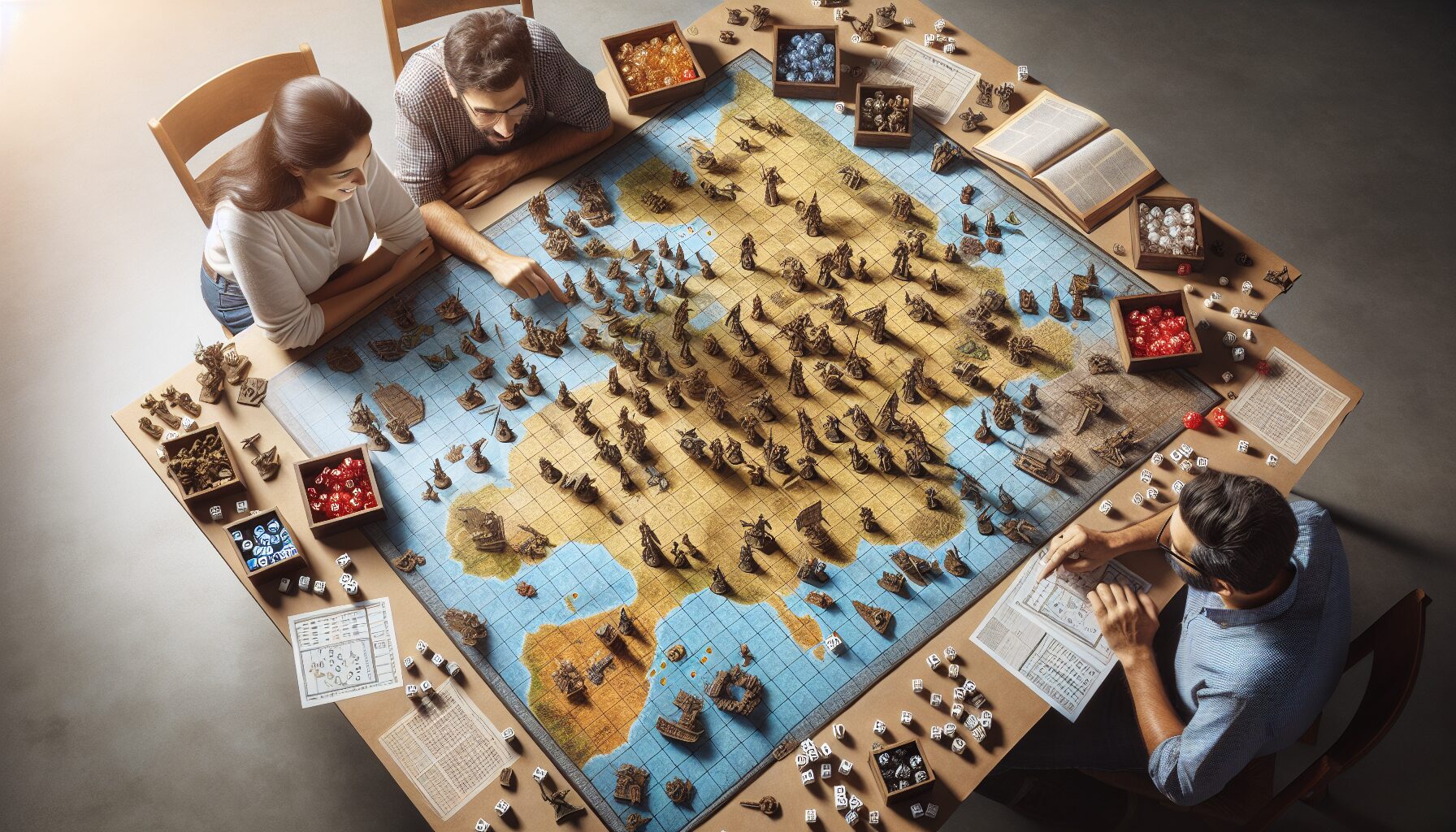 微縮模型戰棋《戰鎚》,融合策略與精美手作模型的大作