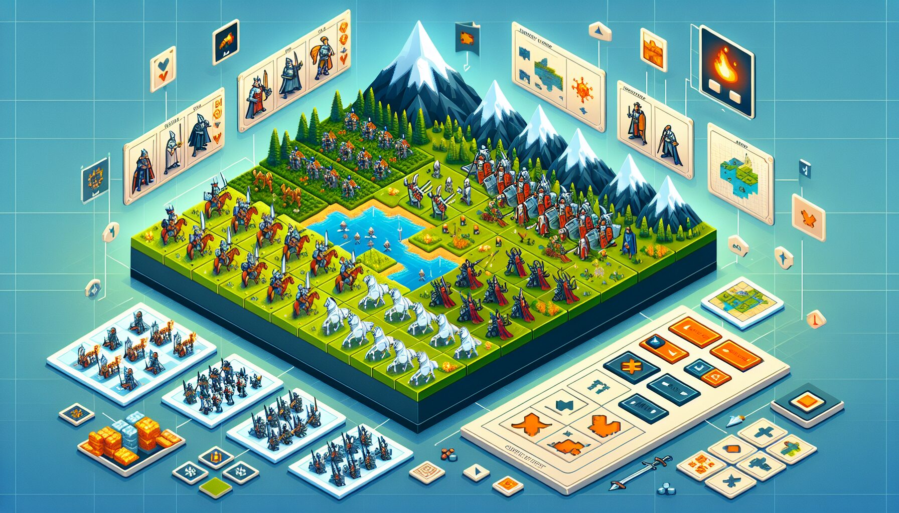 日系SRPG《皇家騎士團2》和《最終幻想戰略版》經典戰棋畫面