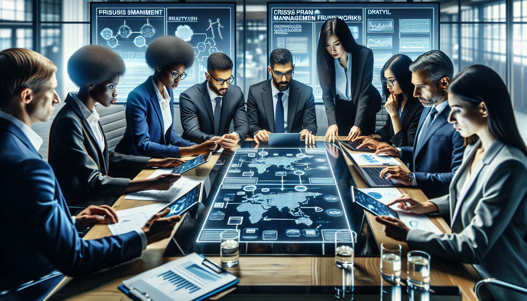 DISCO與RACE模型處理危機架構圖