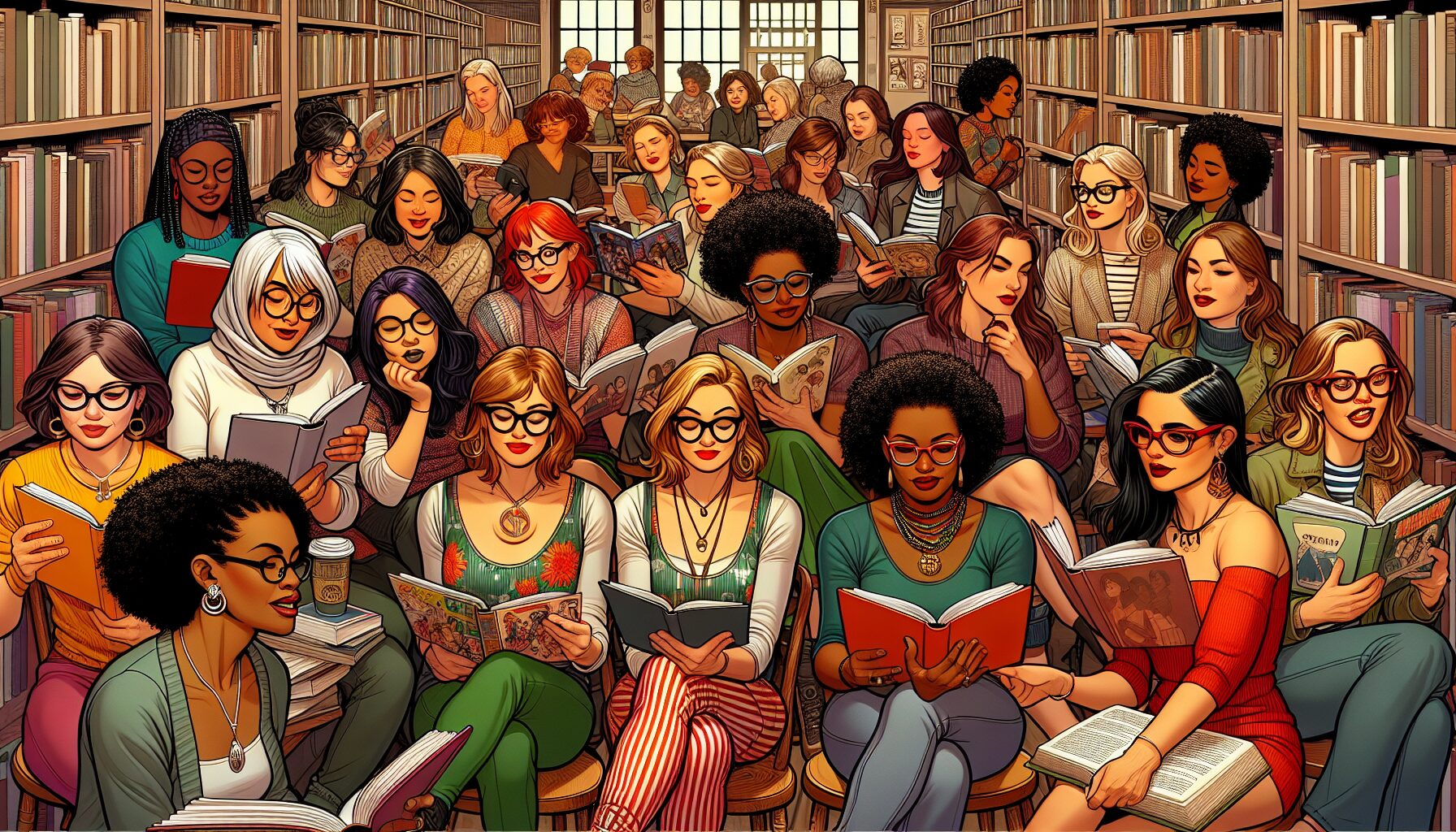 受女性粉絲歡迎的BL漫畫封面陳列